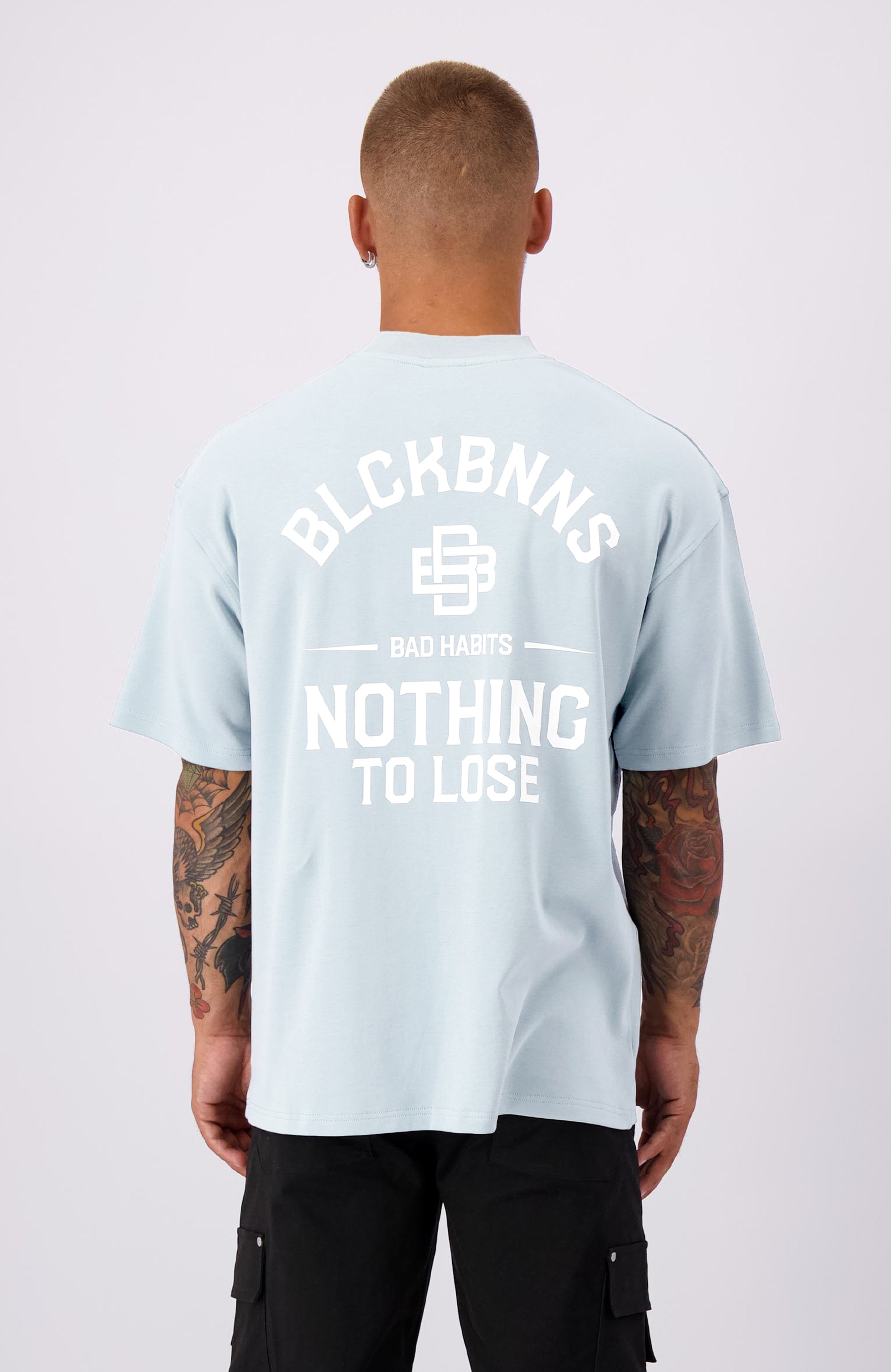 BAD HABITS Camiseta | Azul