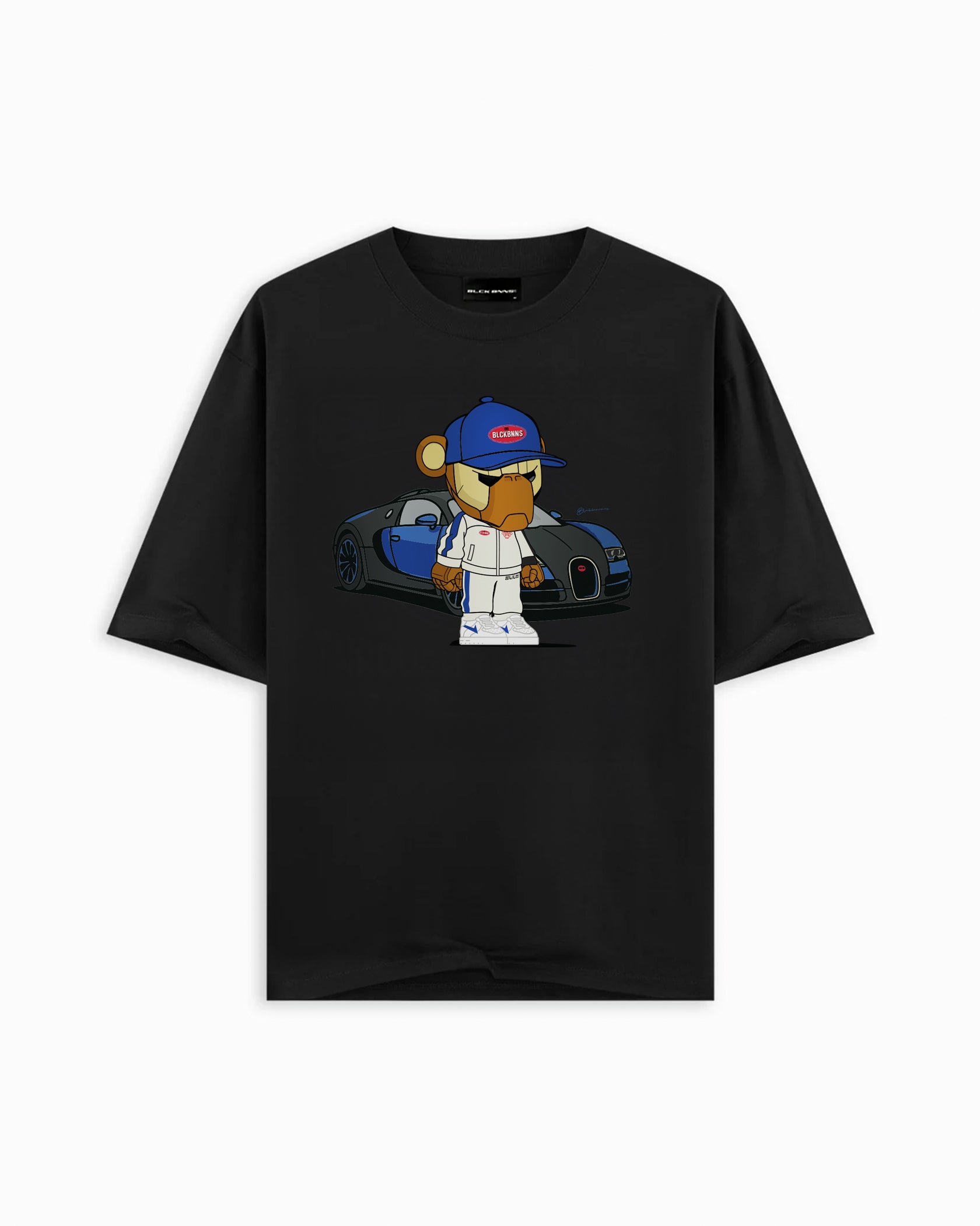 CAMISETA KIDS BBUGATTY | Negro