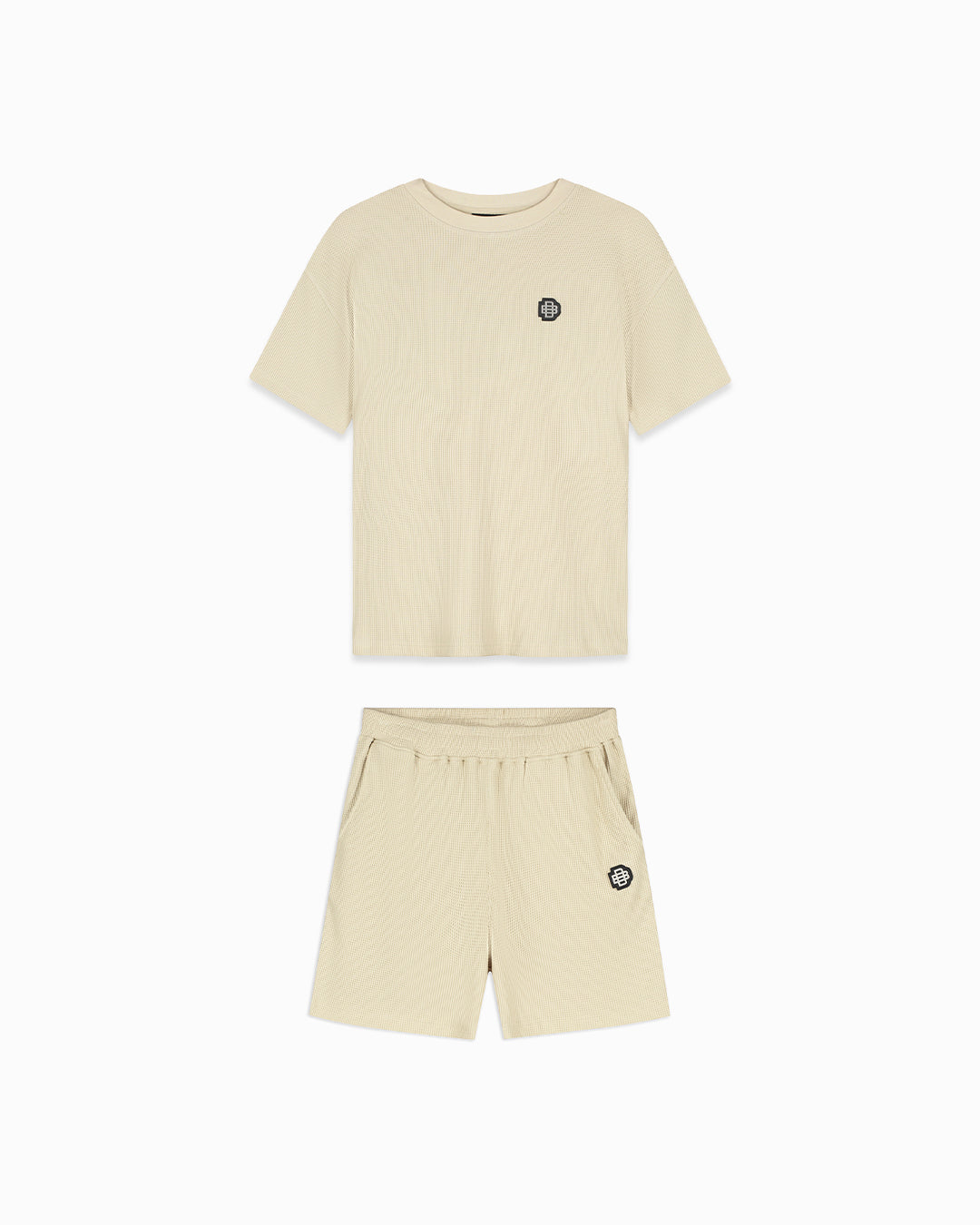 CONJUNTO MONOGRAM WAFFLE | Beige