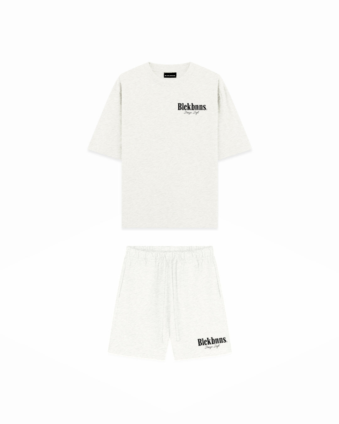 KIDS BRUSH TWINSET | Melange gris