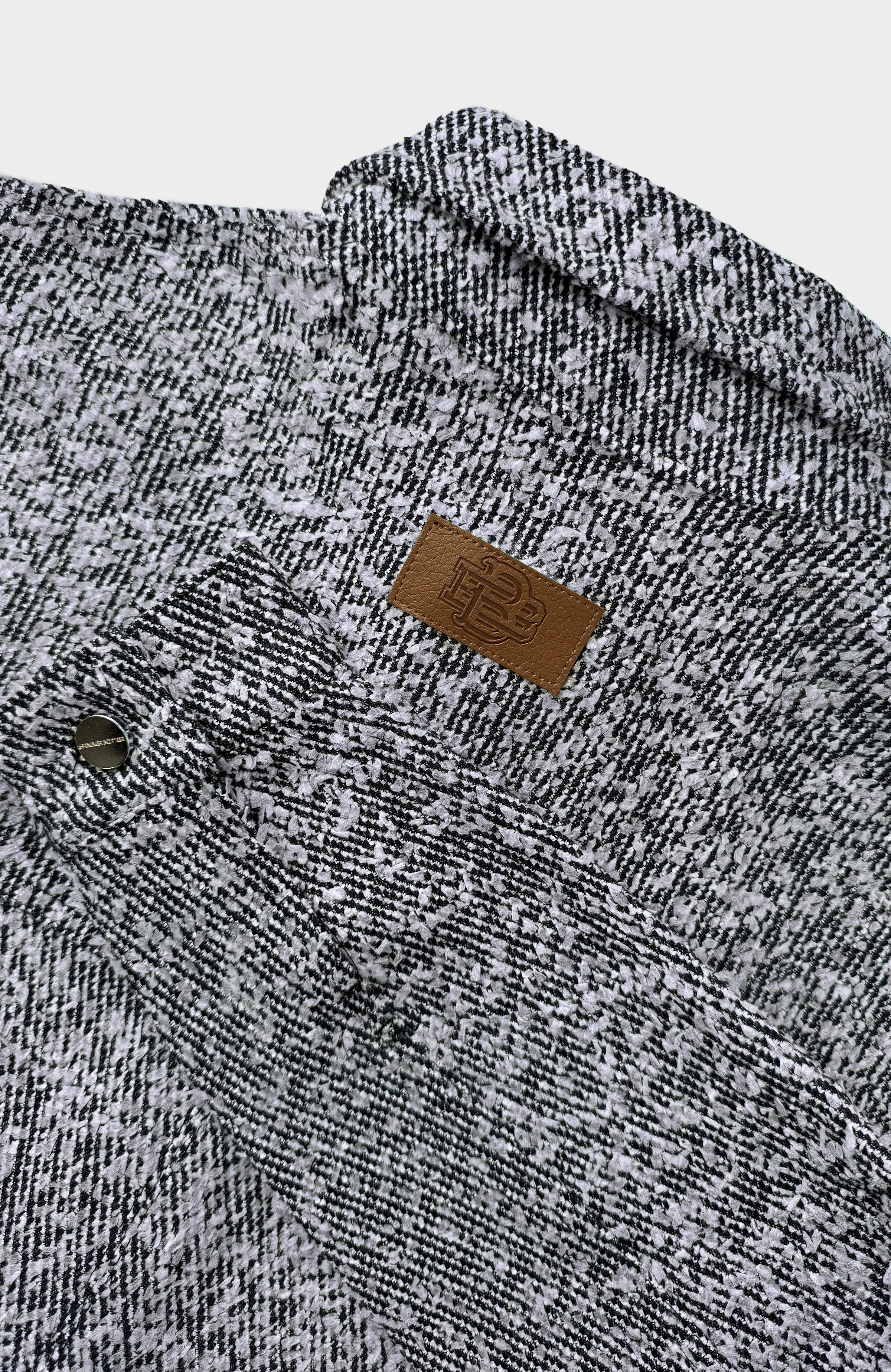 CHAQUETA CARPINTERA BOUCLE | Azul
