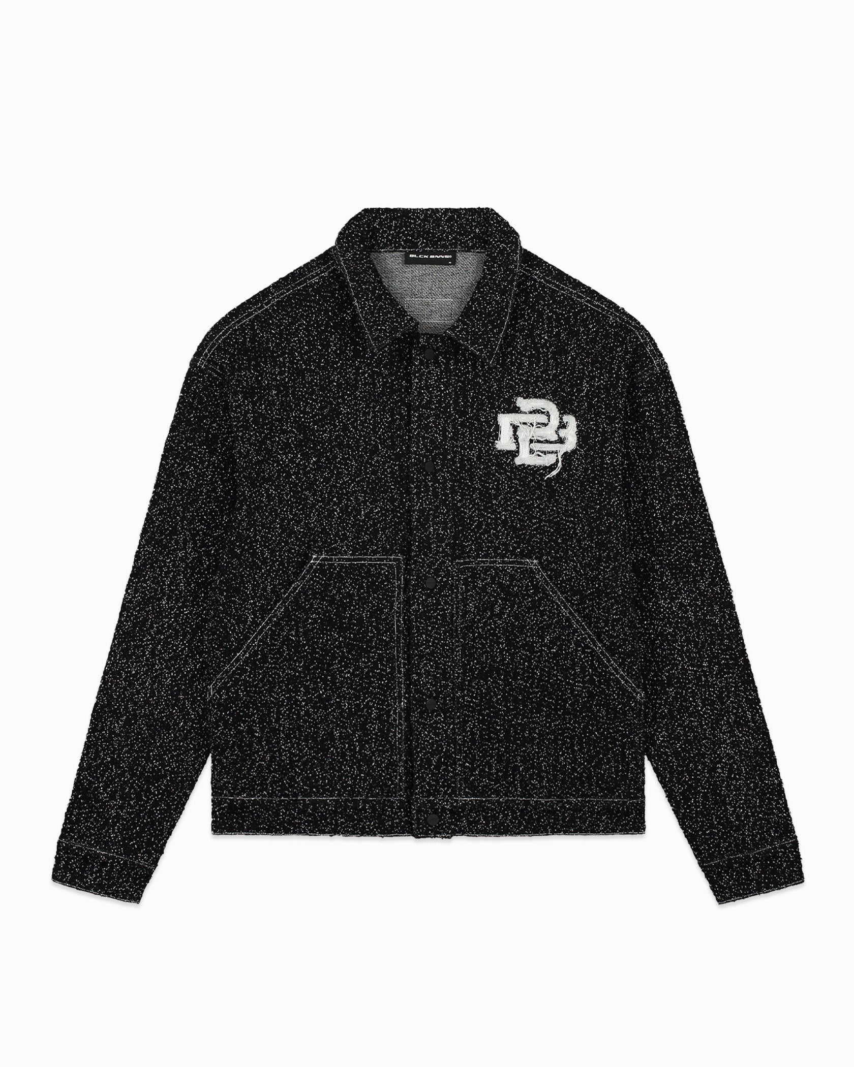 CHAQUETA BOUCLE | Negra