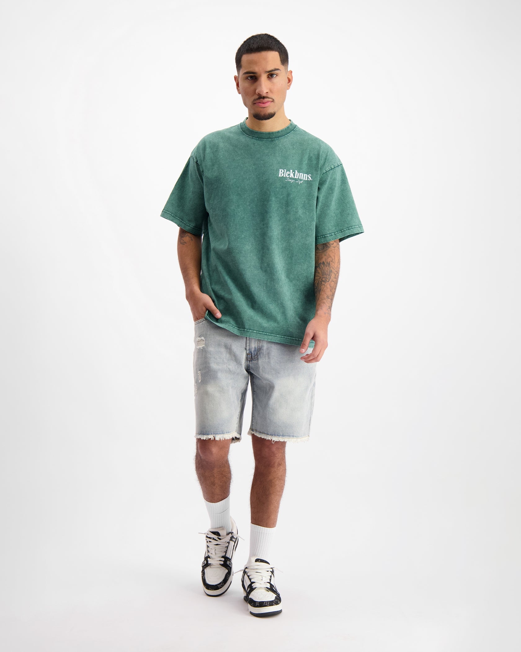 CAMISETA BRUSH | Verde Oscuro