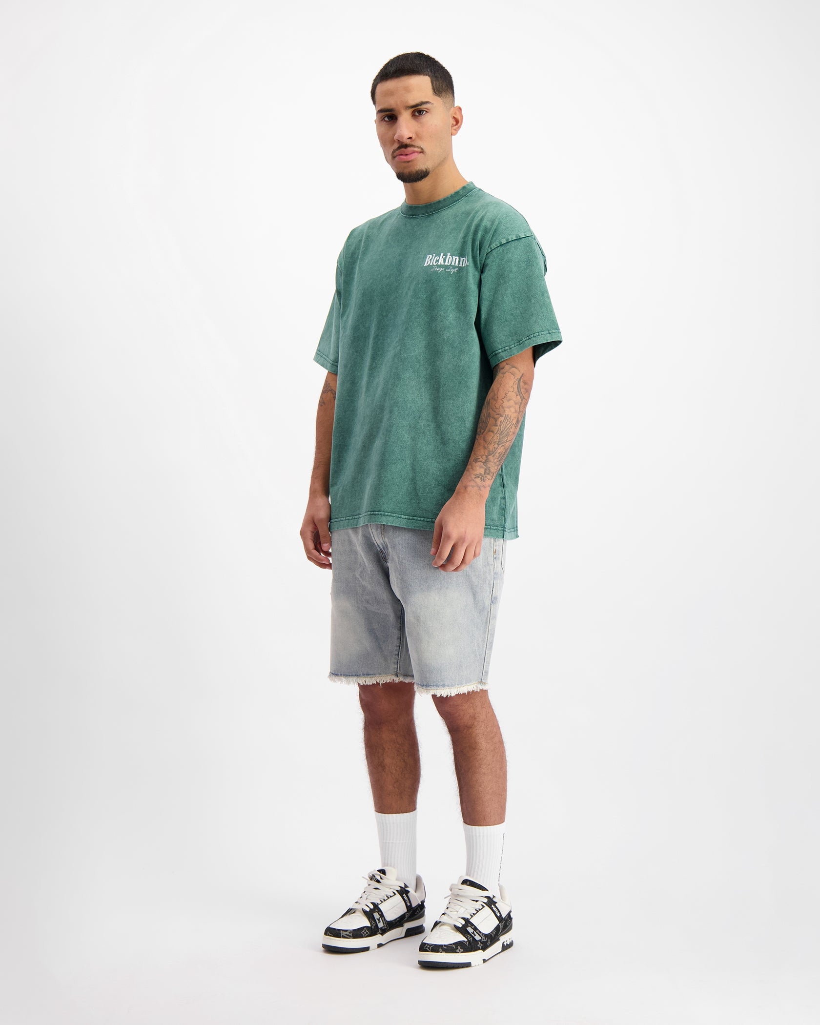 CAMISETA BRUSH | Verde Oscuro