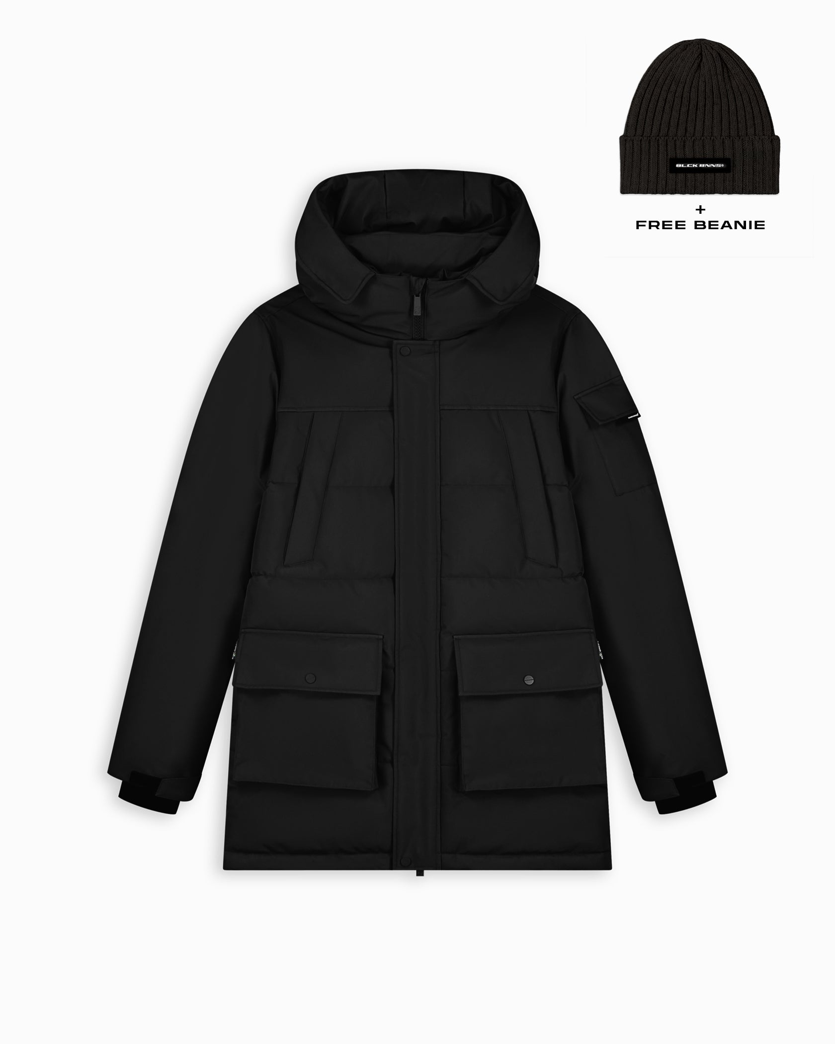 CHAQUETA PARKA COMMANDER V2 | NEGRA