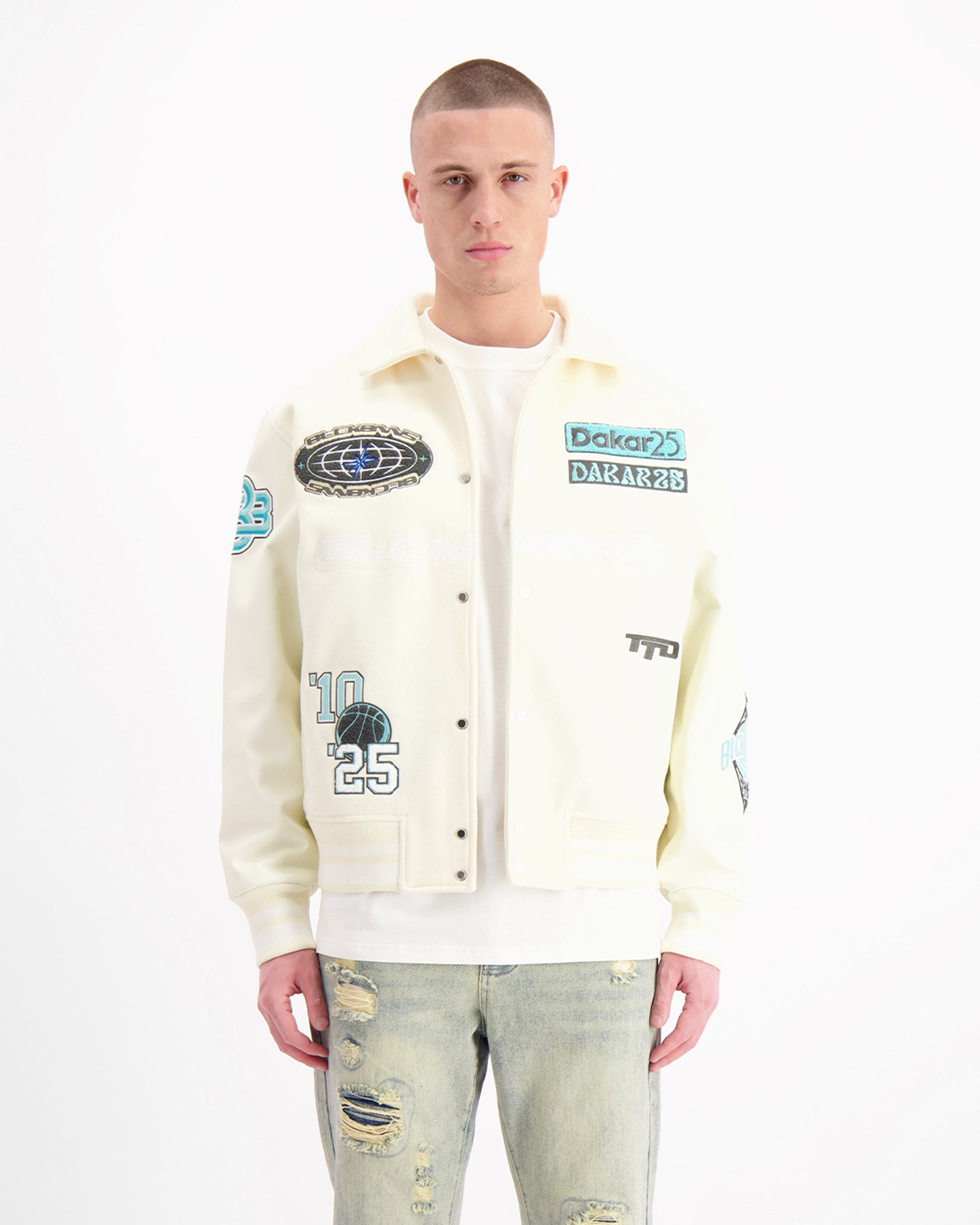 CHAQUETAVARSITY DESERT RACE  | Beige