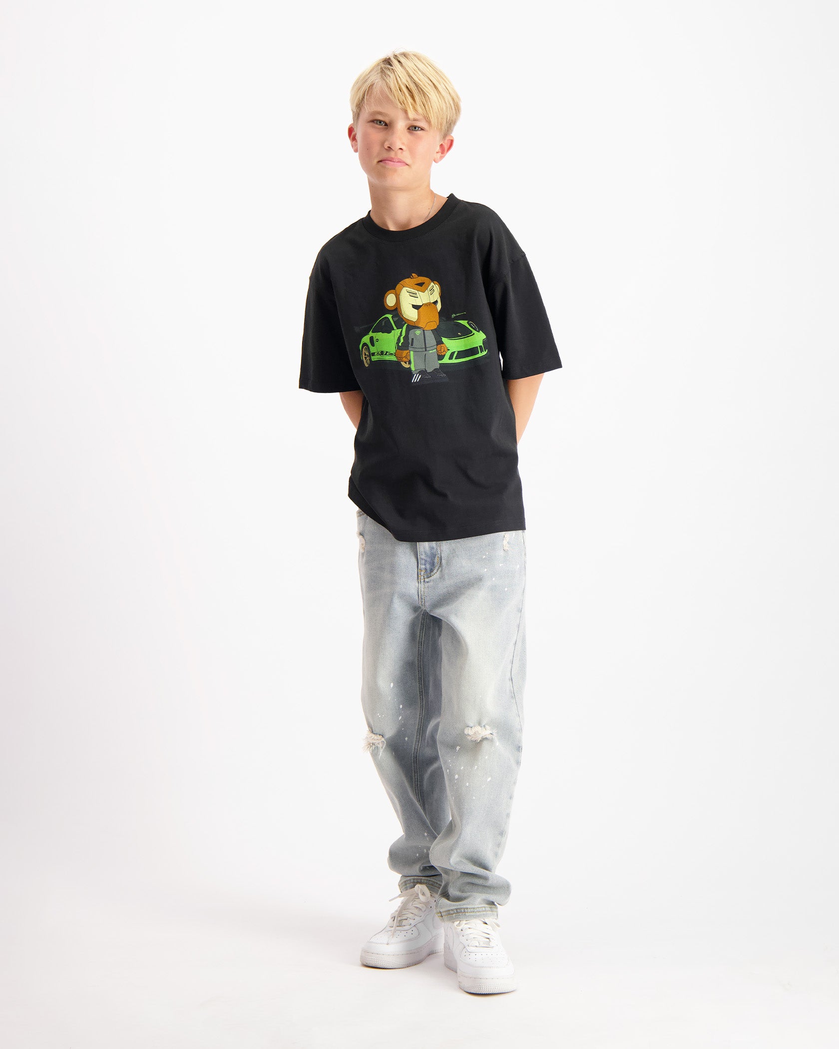 CAMISETA KIDS BB3 RS | Negra