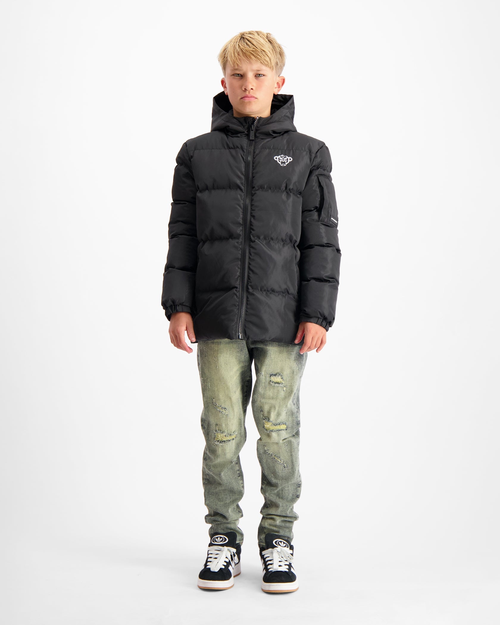 CHAQUETA CONVOY PUFFER KIDS CONVOY | Negro