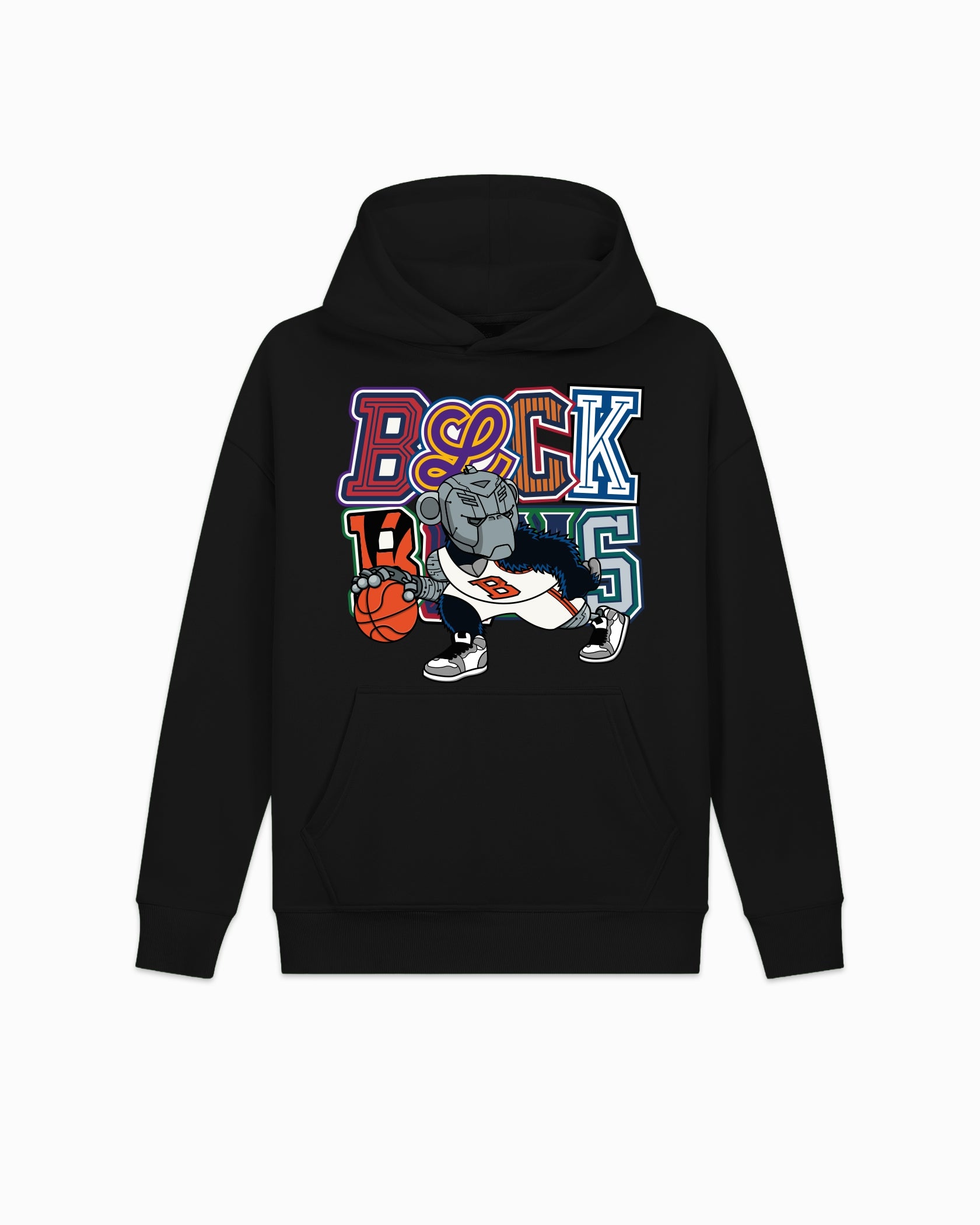 SUDADERA DRIBBLE NIÑOS | Negra