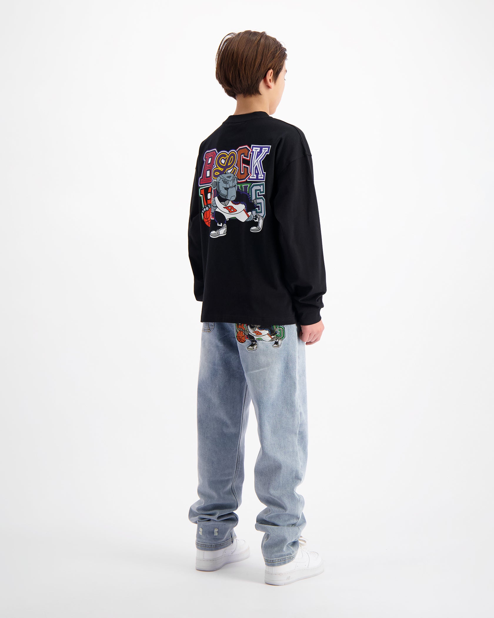 JUEGO DE PANTALONES KIDS DRIBBLE | Negro