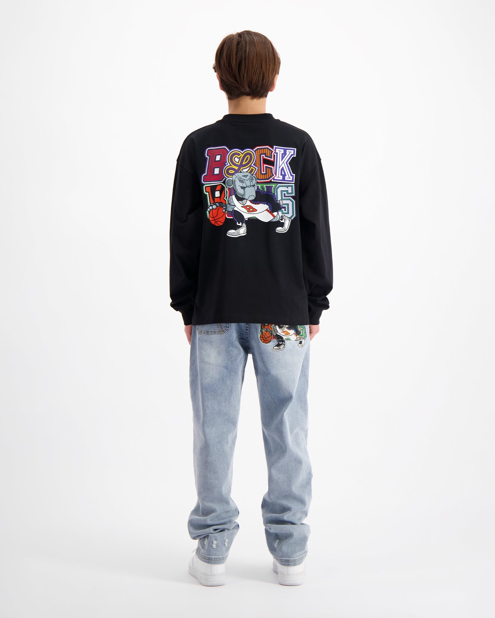 CAMISETA MANGA CORTA NIÑOS | Negro