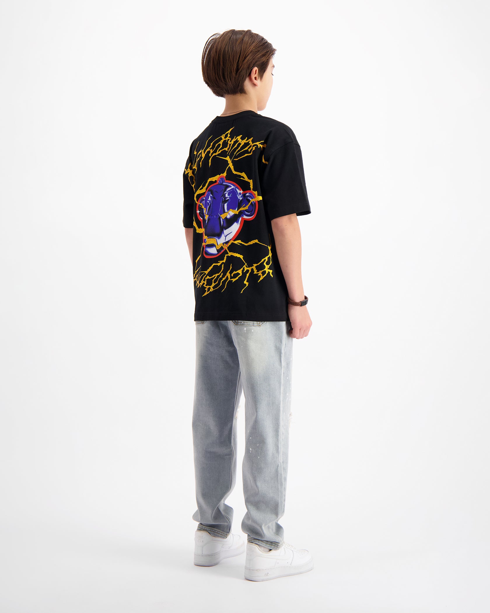 CONJUNTO CAMISETA ELECTRO | NEGRA