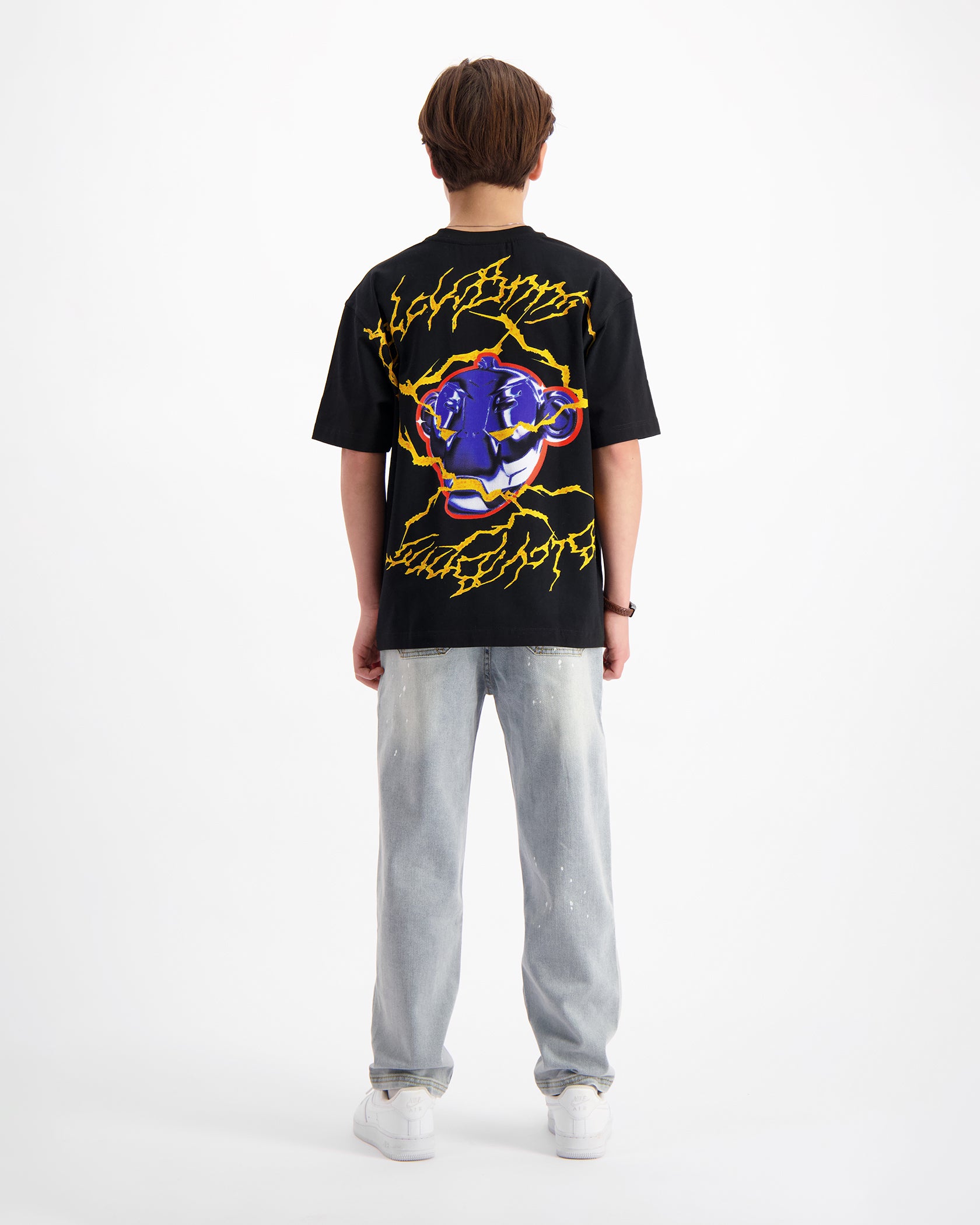 CONJUNTO CAMISETA ELECTRO | NEGRA