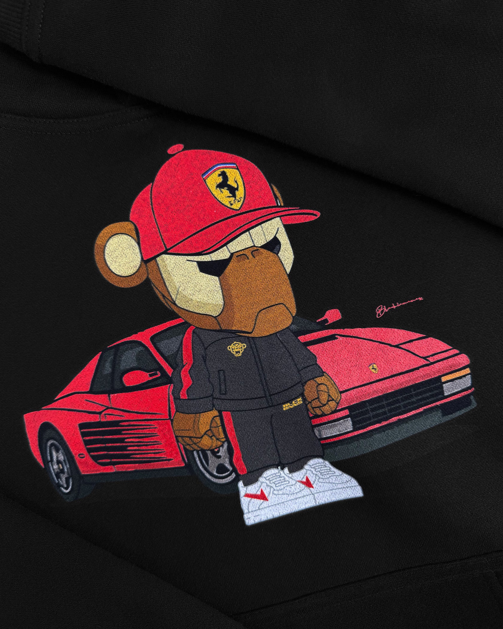 KIDS FEBBARI HOODIE | Negro