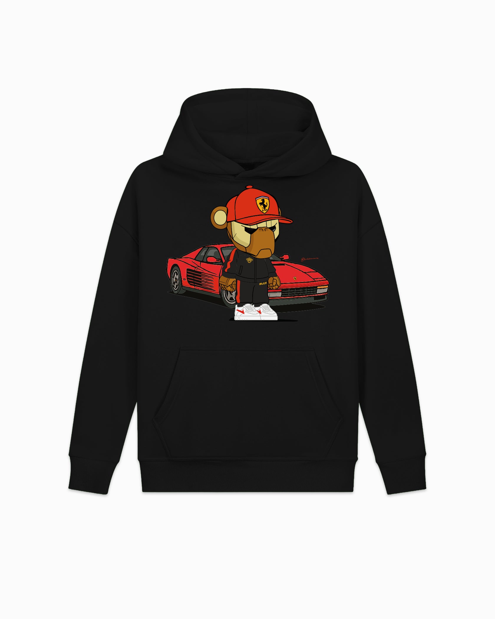 KIDS FEBBARI HOODIE | Negro