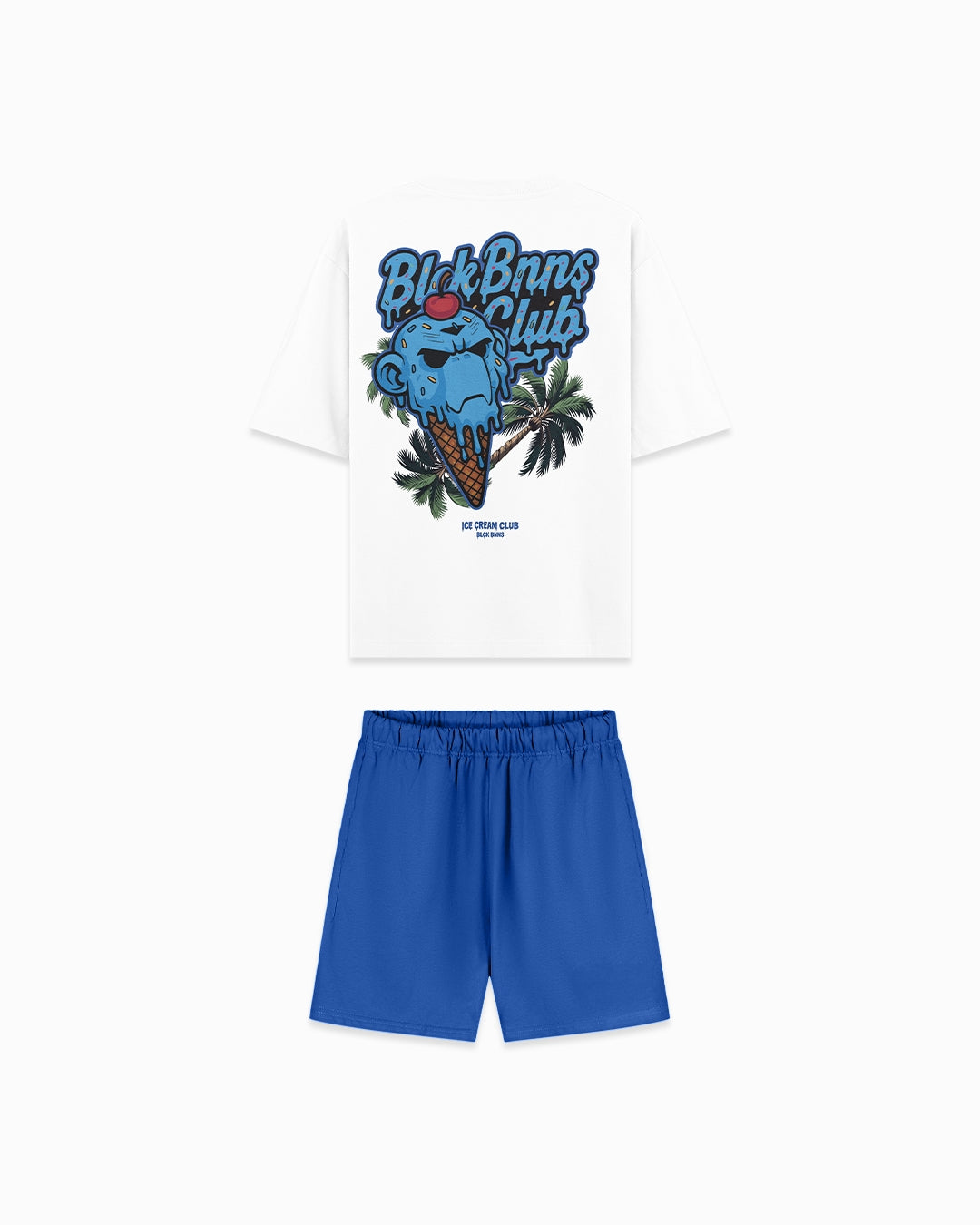 KIDS ICE CREAM TWINSET | Azul