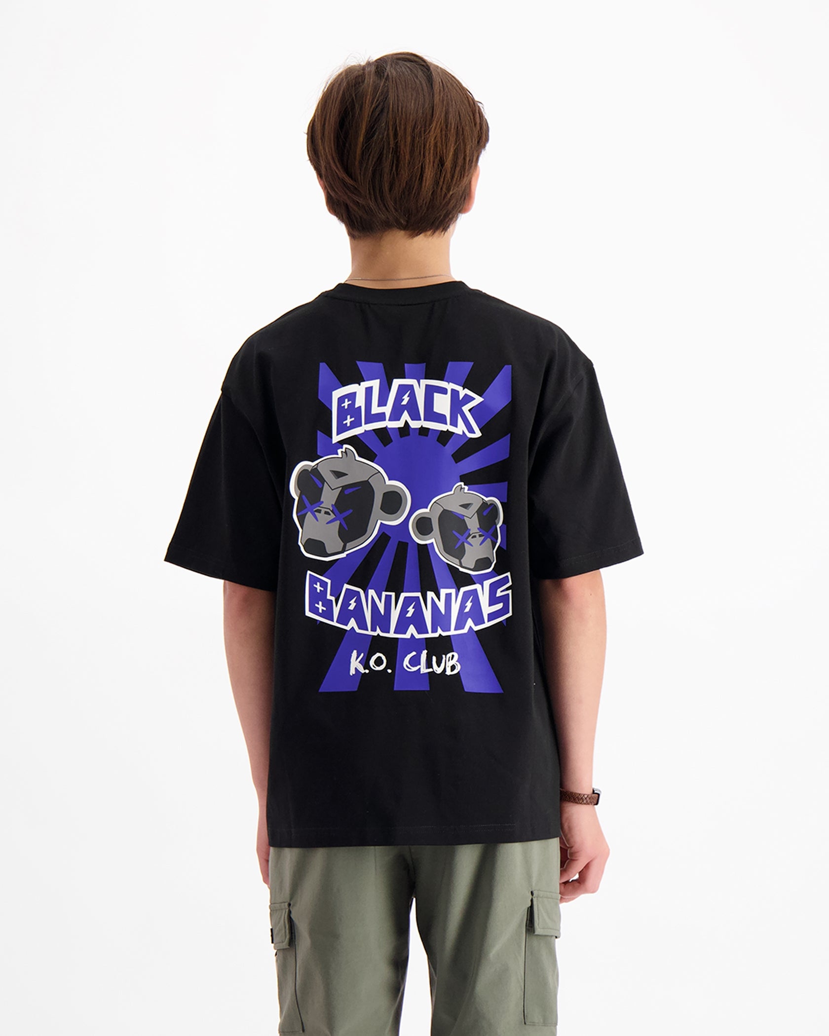 CAMISETA KIDS KO CLUB | Negra