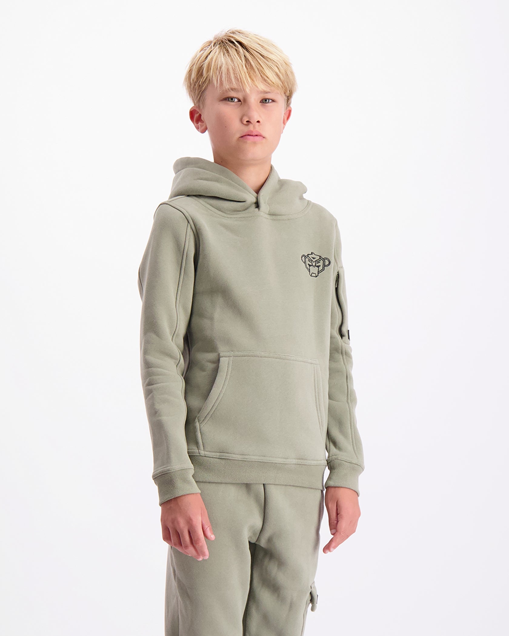 SUDADERA KIDS PLATE | Verde