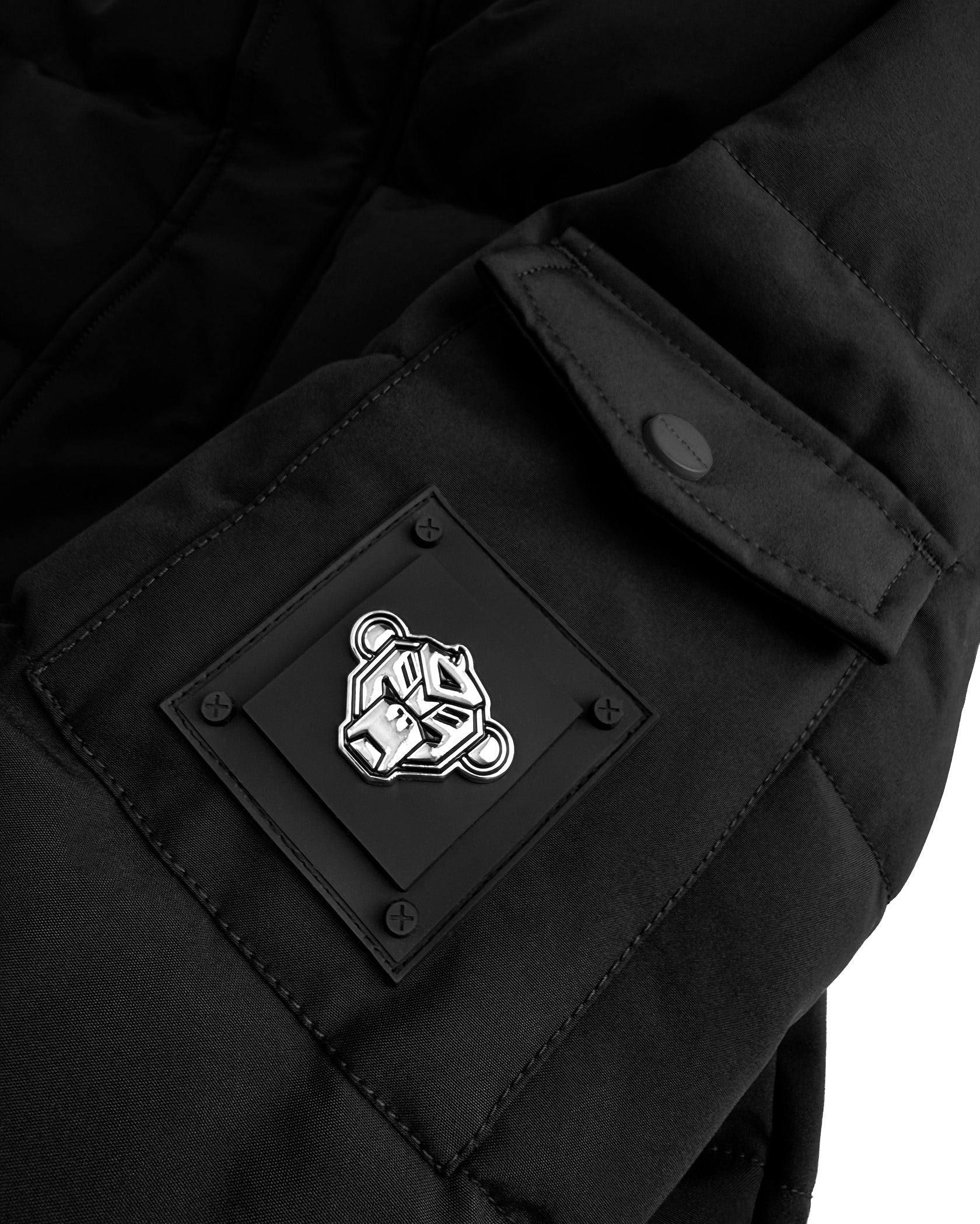 CHAQUETA PLATE NIÑOS | Negra