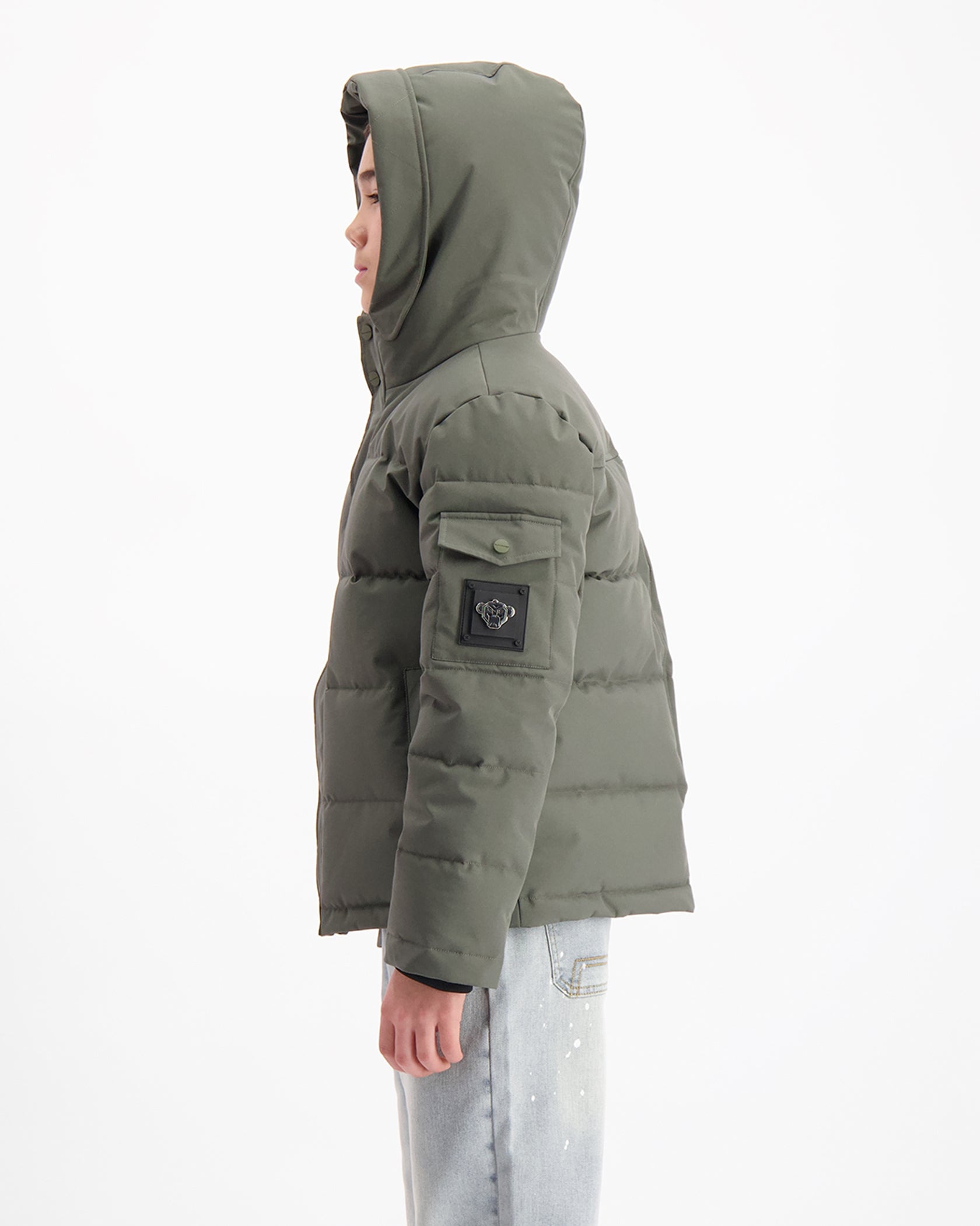 CHAQUETA DE PLATE PARA NIÑOS | VERDE