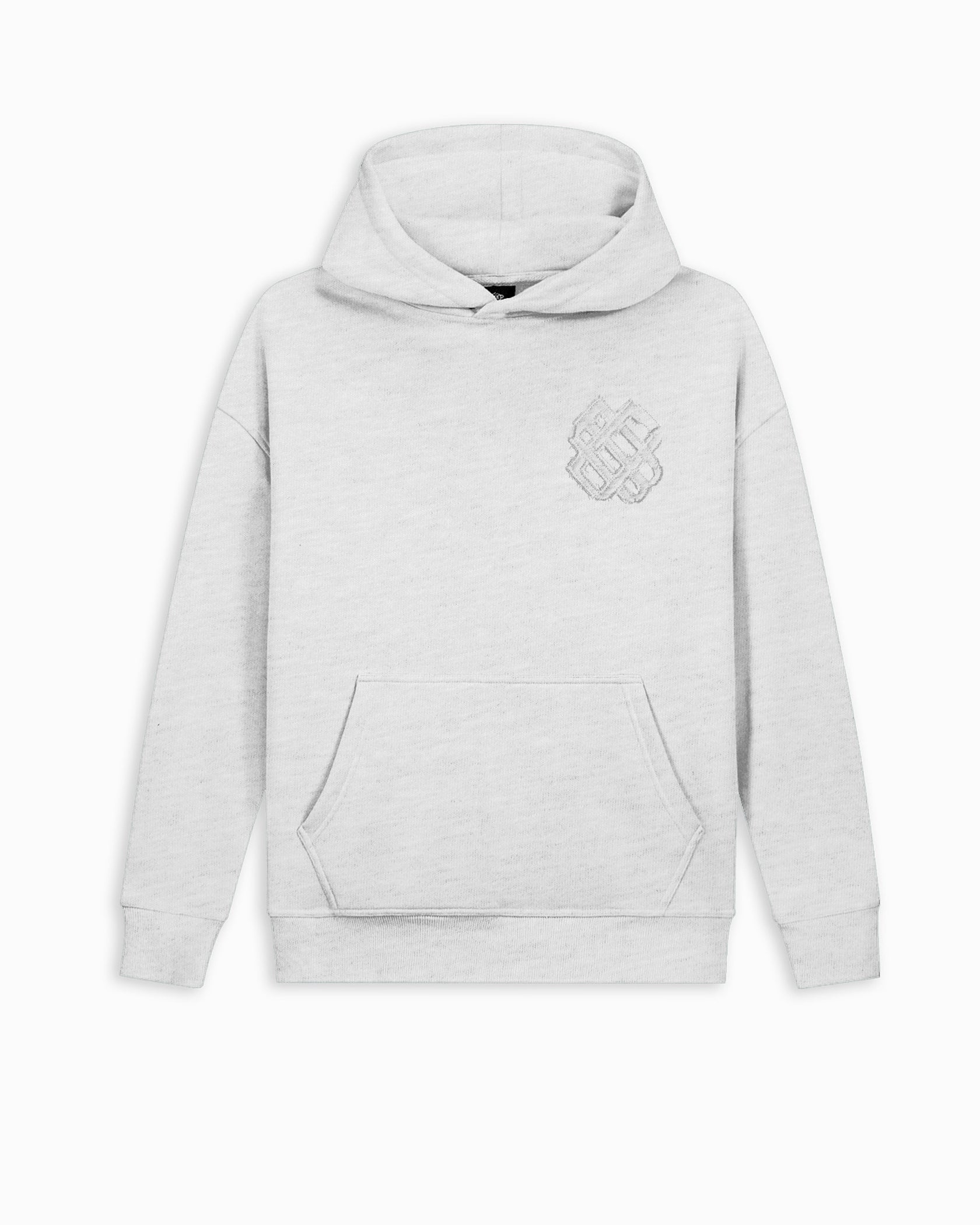 SUDADERA MONOGRAM RIPADA | gris