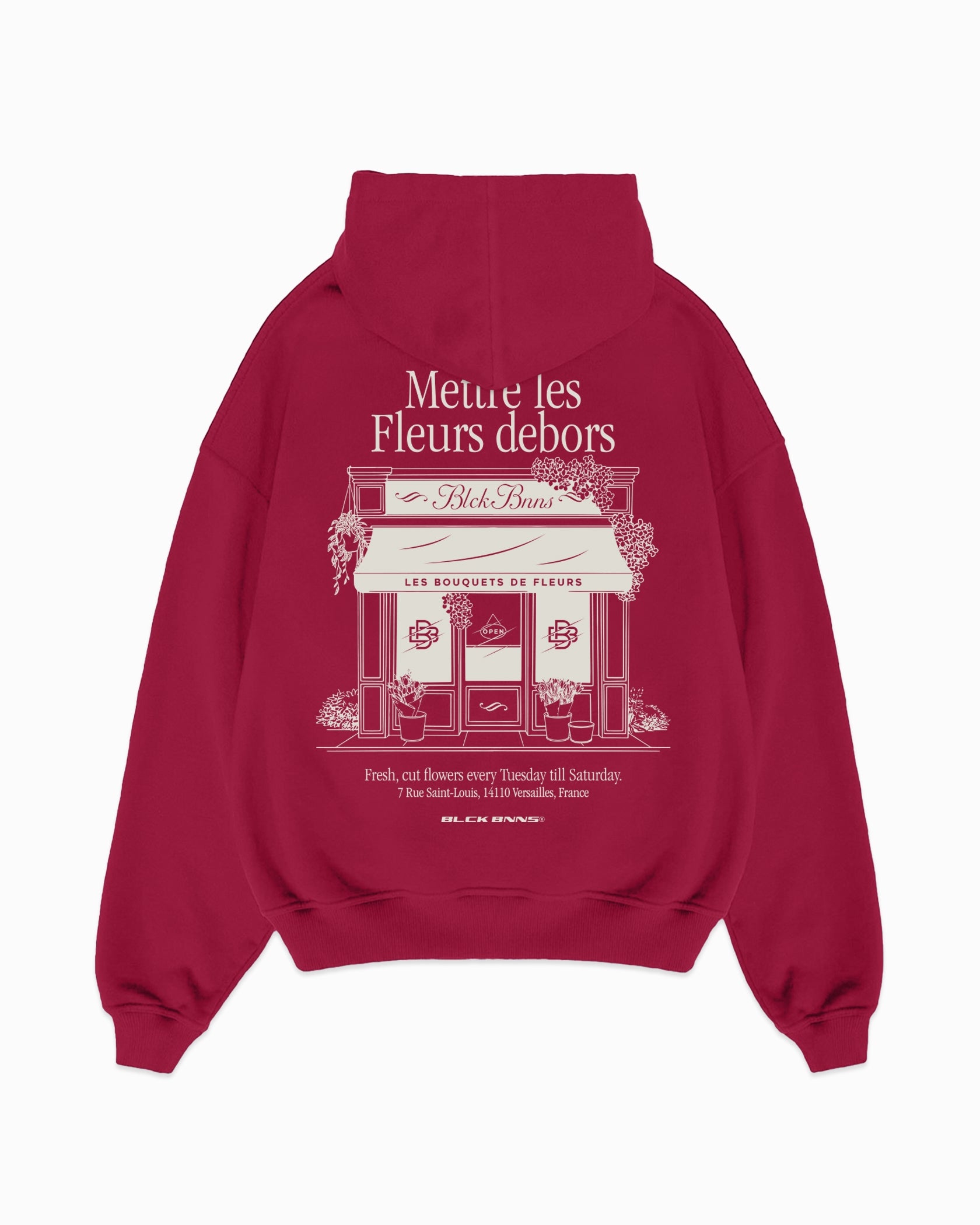 SUDADERA LES FLEURS | Borgoña