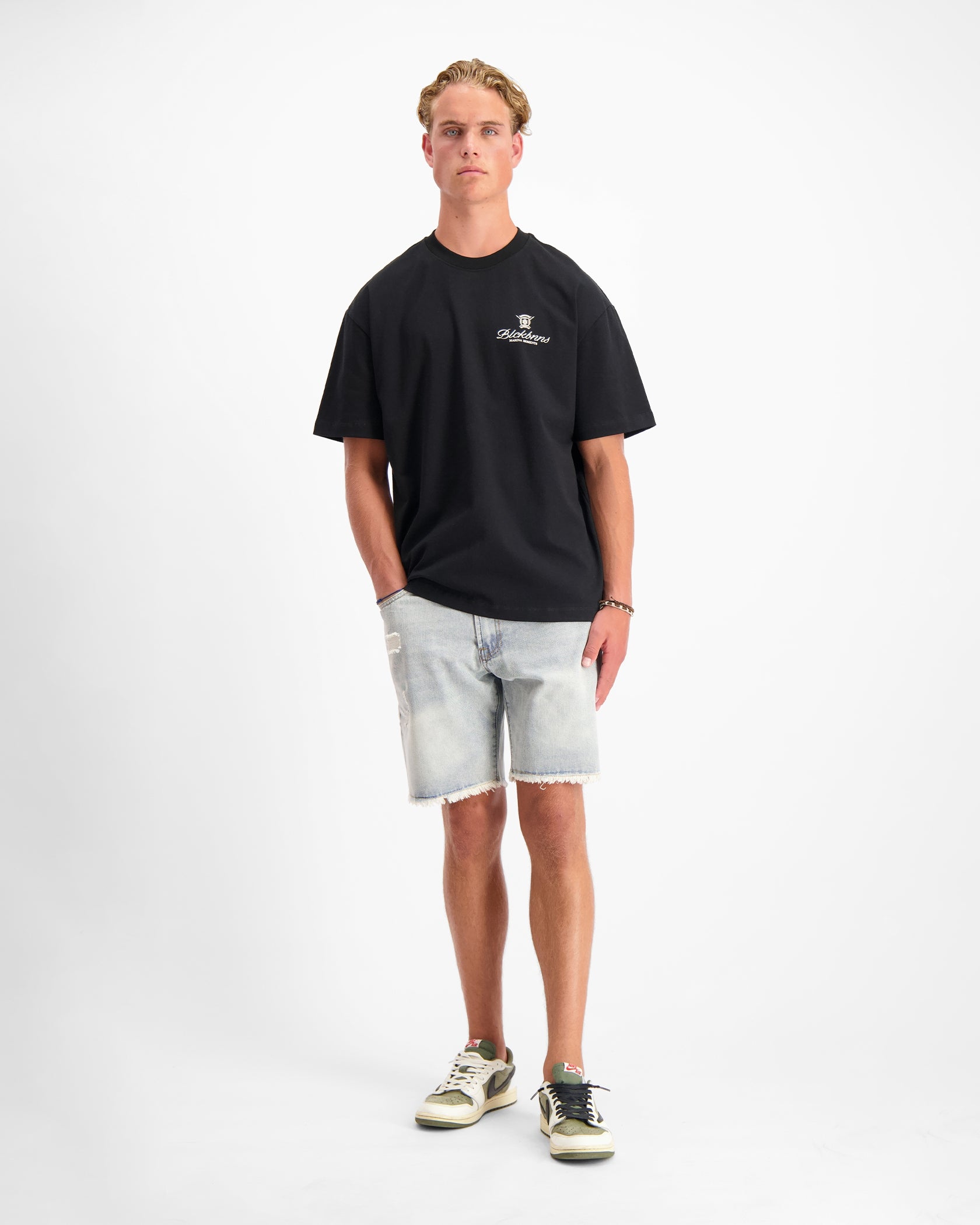 CAMISETA MARINA | Zwart