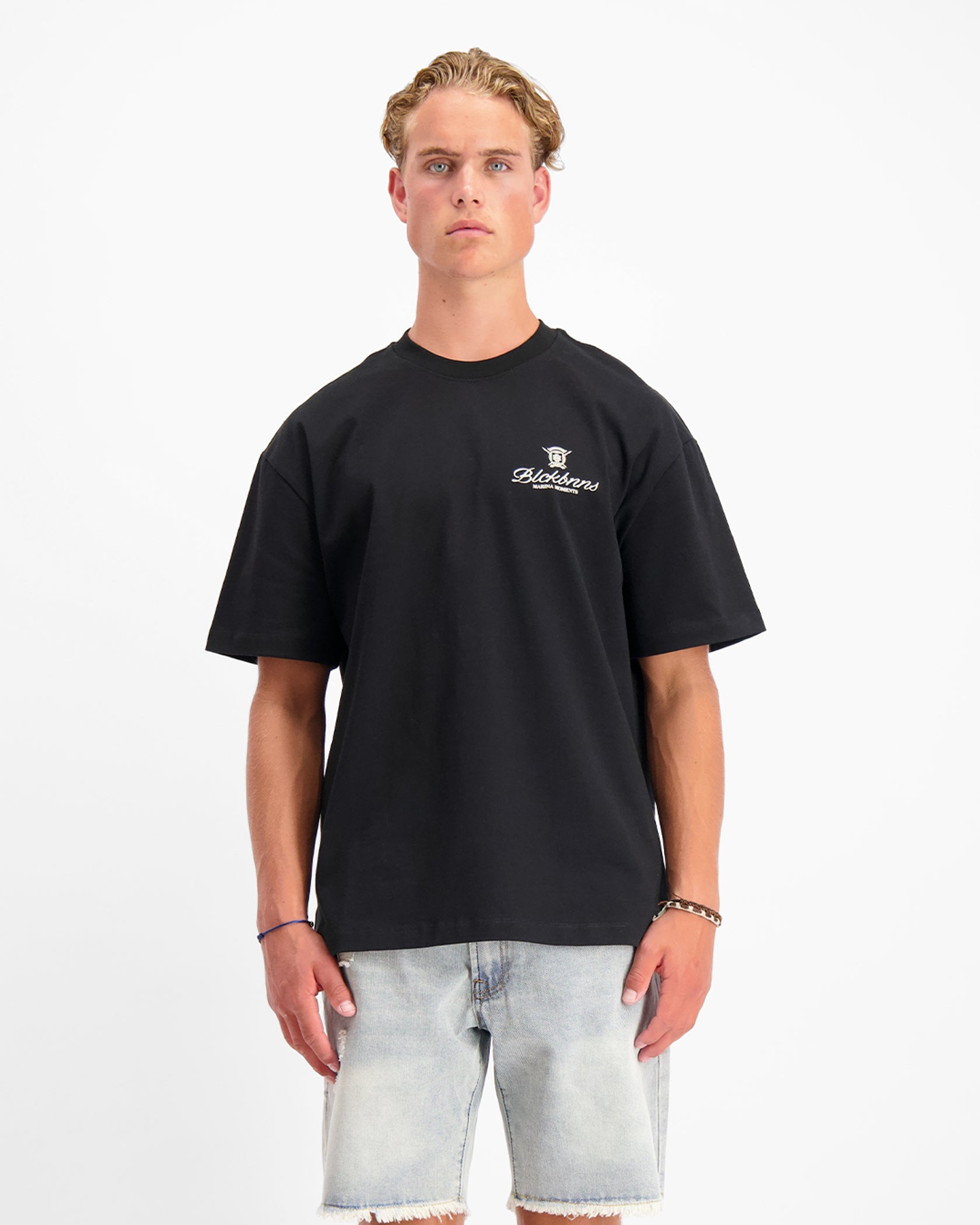 CAMISETA MARINA | Zwart