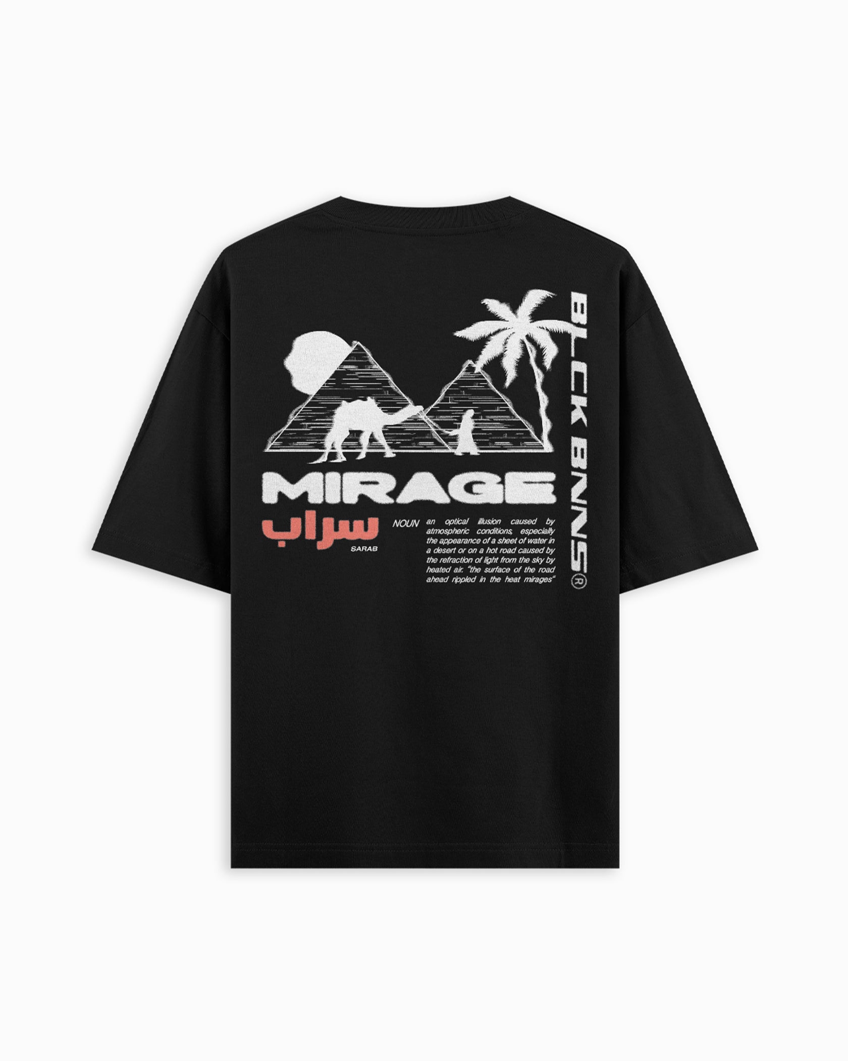 CAMISETA MIRAGE | Negra