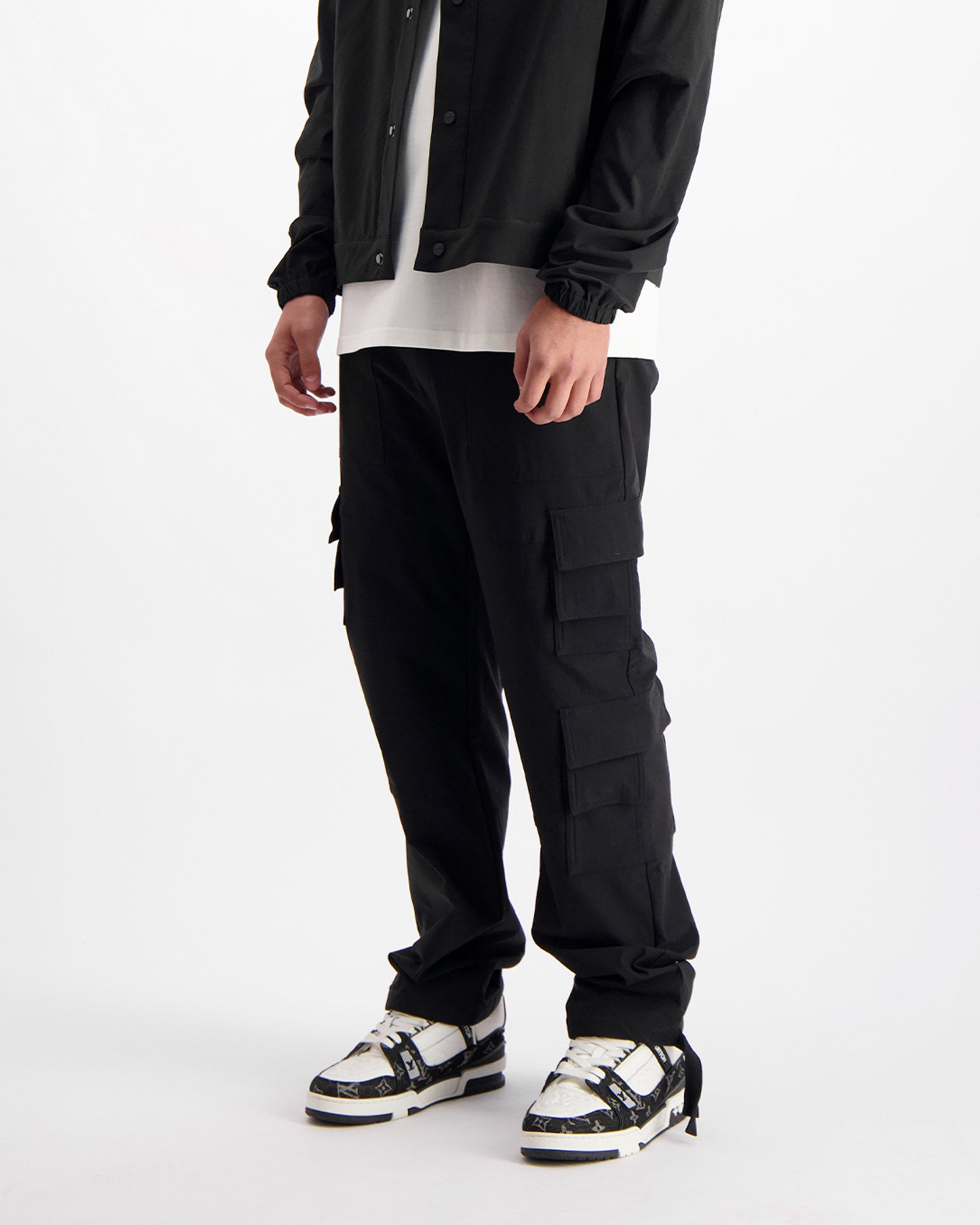 MONOGRAM PANTALÓN TECH CARGO | Negro