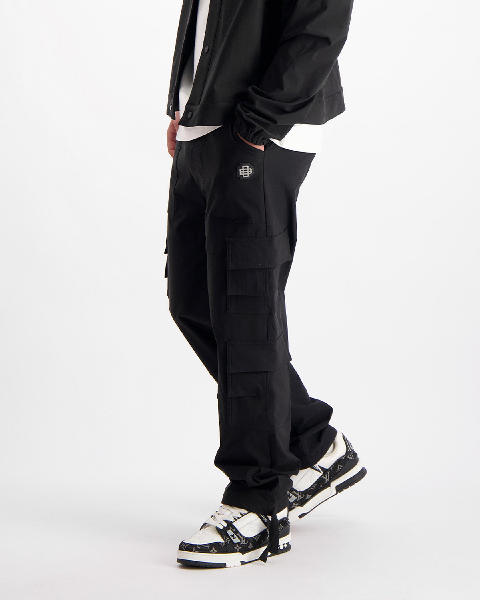 MONOGRAM PANTALÓN TECH CARGO | Negro