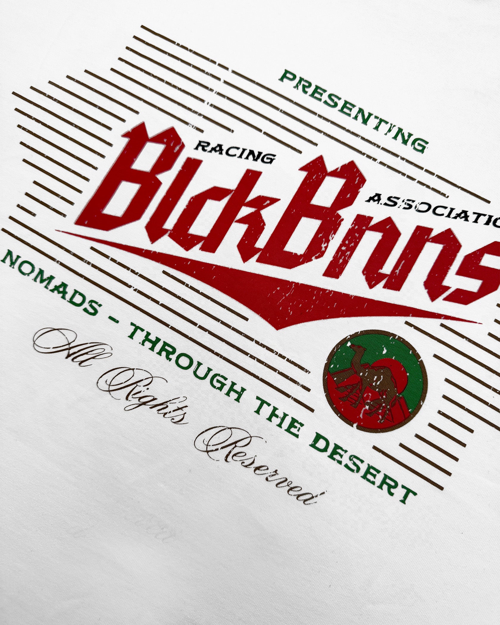 CAMISETA DE LA ASOCIACIÓN DE RACING | Blanca