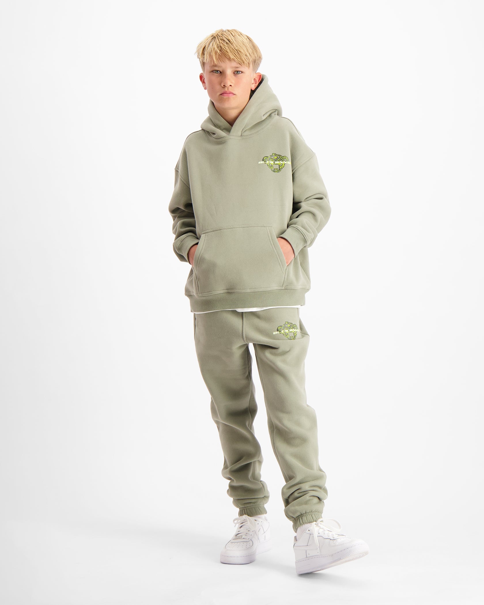 SUDADERA SKETCH PARA NIÑOS | Verde