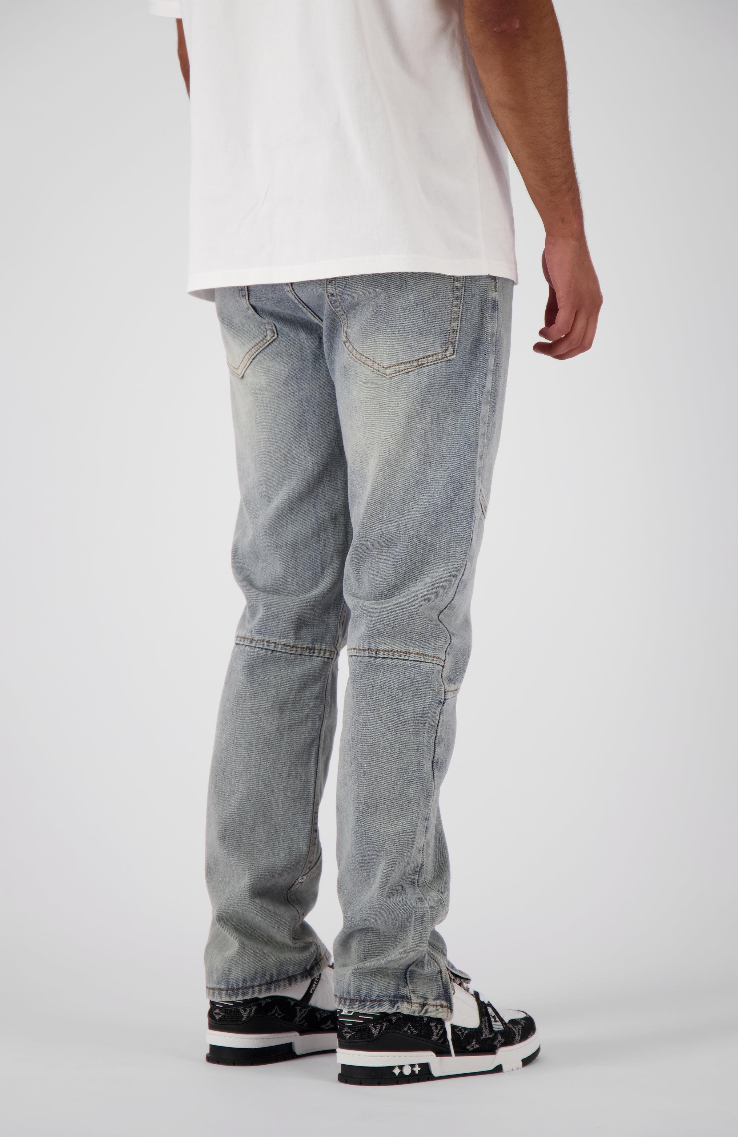 DENIM DE TRABAJADOR RECTO | Azul
