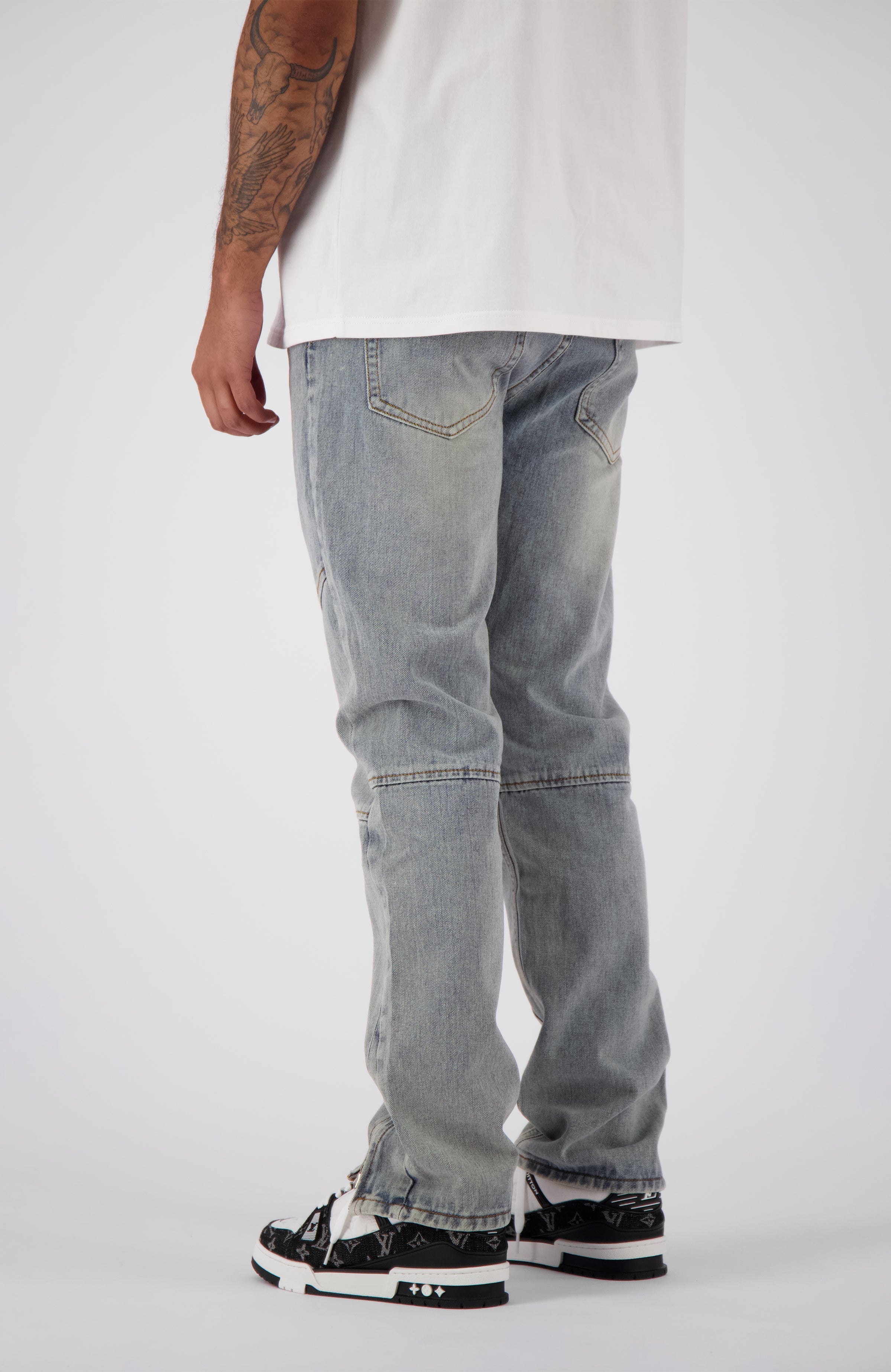 DENIM DE TRABAJADOR RECTO | Azul