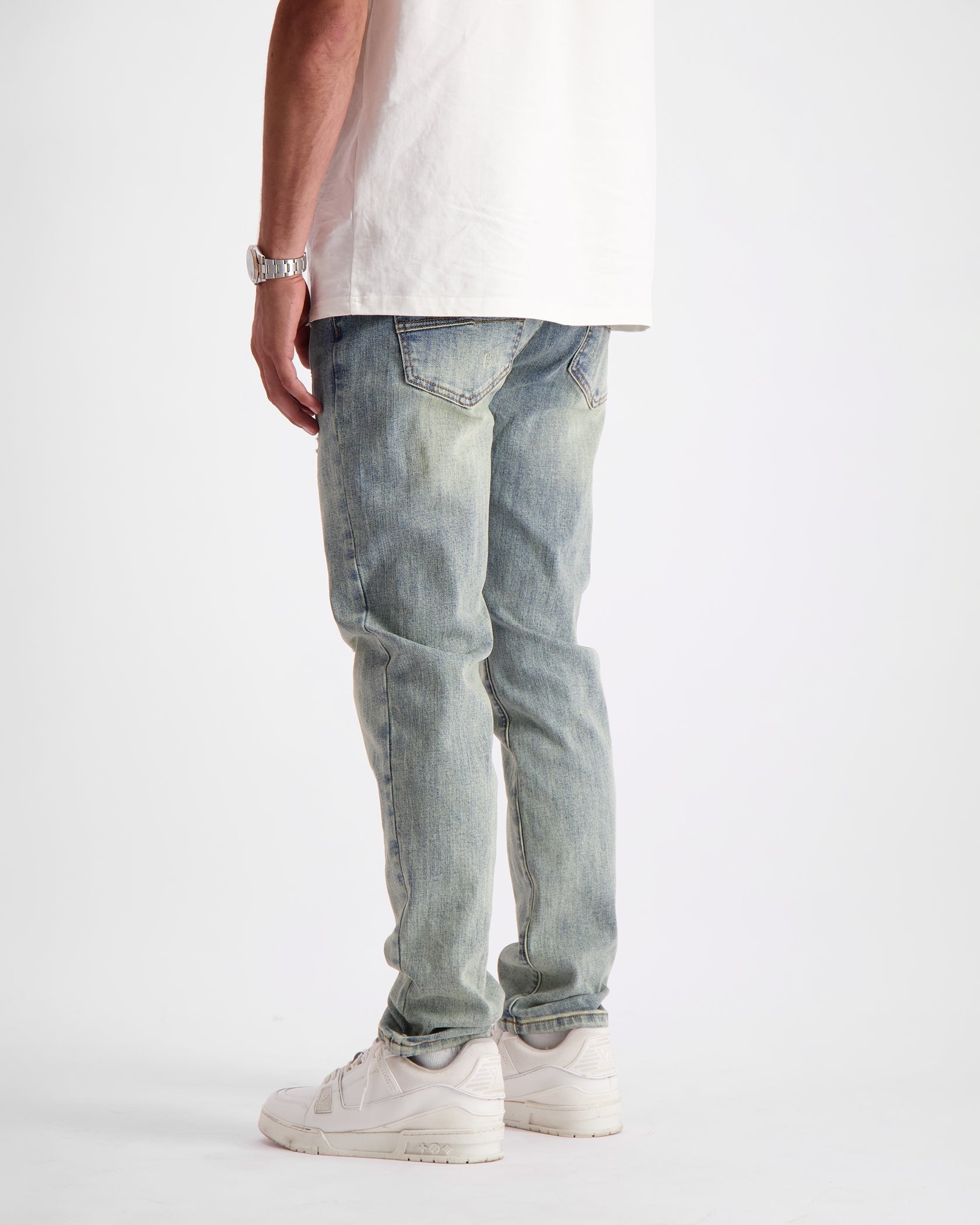 STRUCTURE SLIM DENIM | Azul