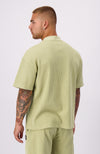 MONOGRAM WAFFLE Camiseta | Verde
