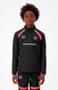 JR. FOOTBALL Sudadera | Negro