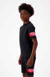 JR. COMMANDER Camiseta | Negro