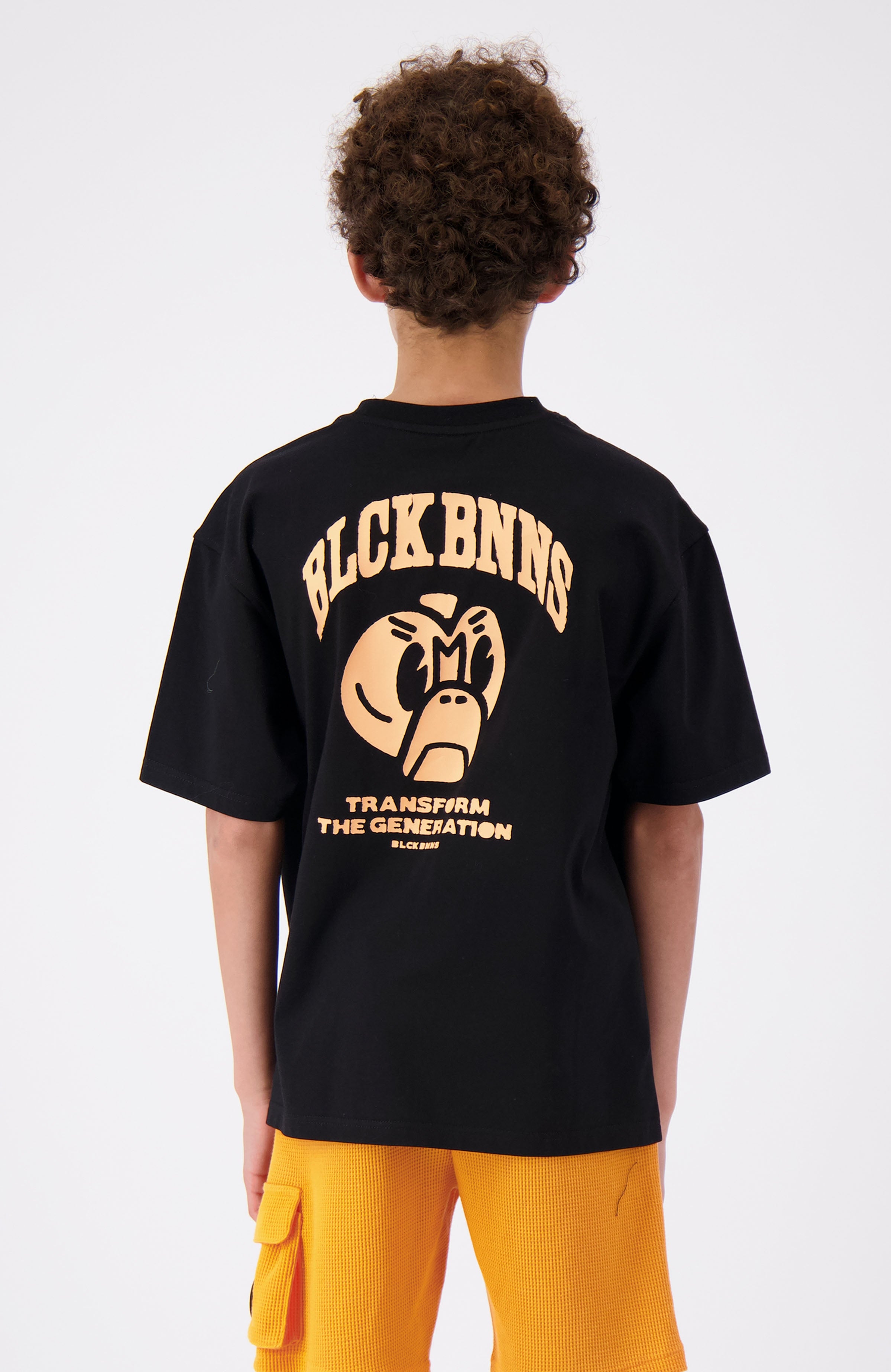 JR. TRANSFORM Camiseta | Negro
