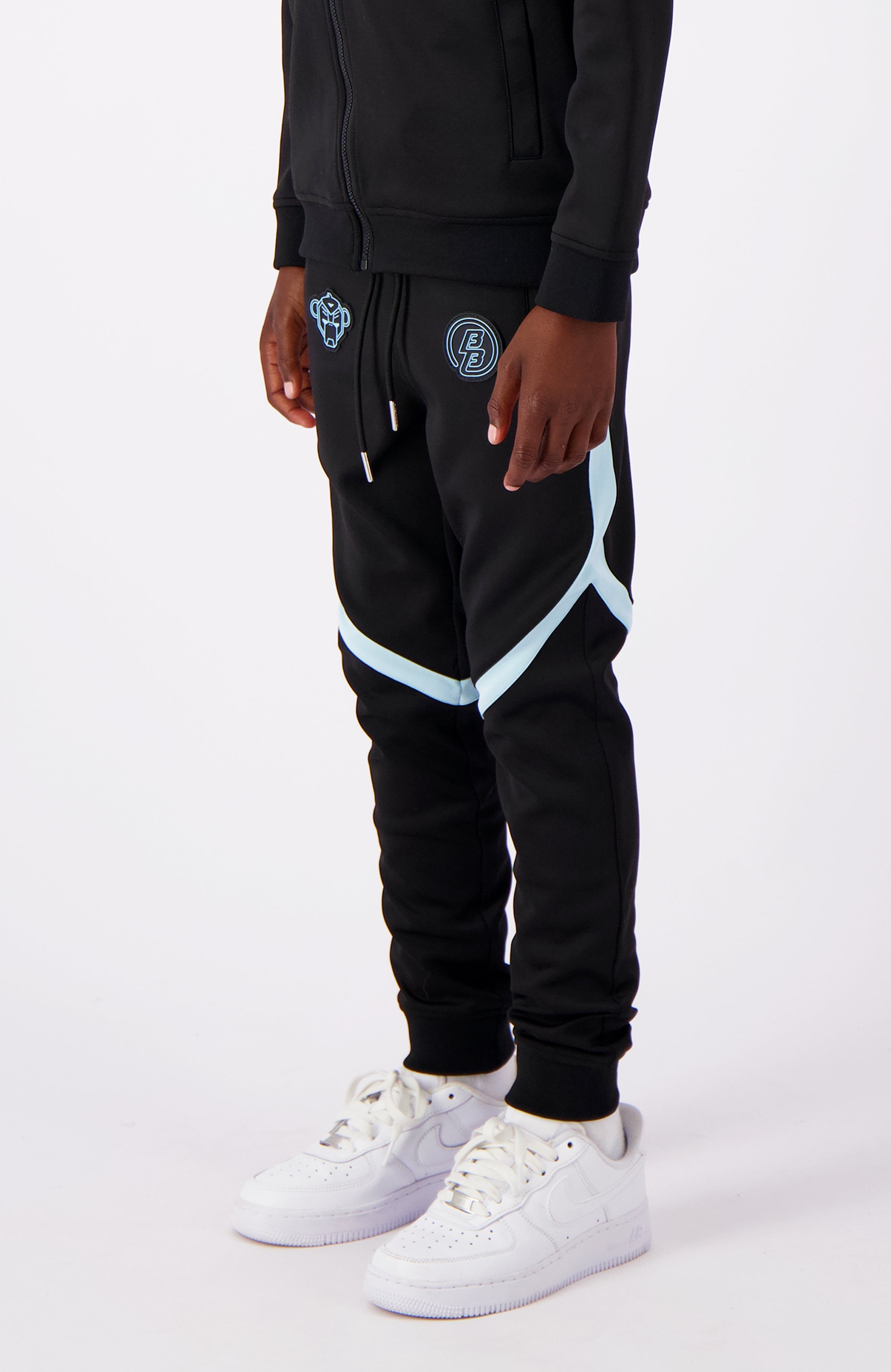 JR. COMPOUND pantalón deportivo | Negro