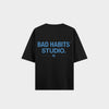 BAD HABITS ESTUDIO. CAMISETA | Negra