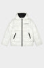 BLOCK FREEZE PUFFER JACKET | Blanco