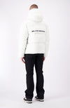 BLOCK FREEZE PUFFER JACKET | Blanco