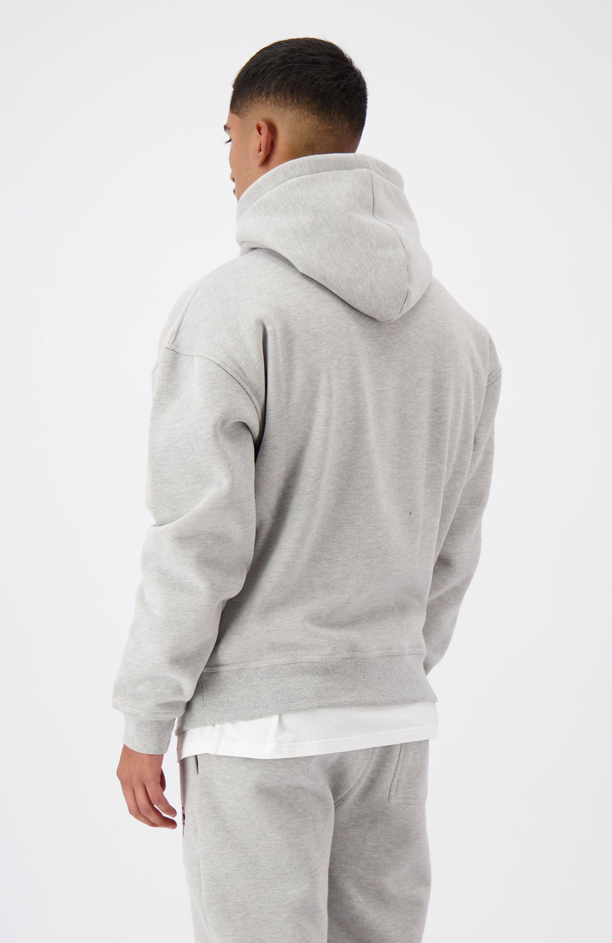 CITY HOODIE | Melange gris