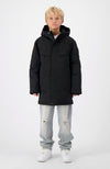 JR. PARKA PLATE CHAQUETA | Negro