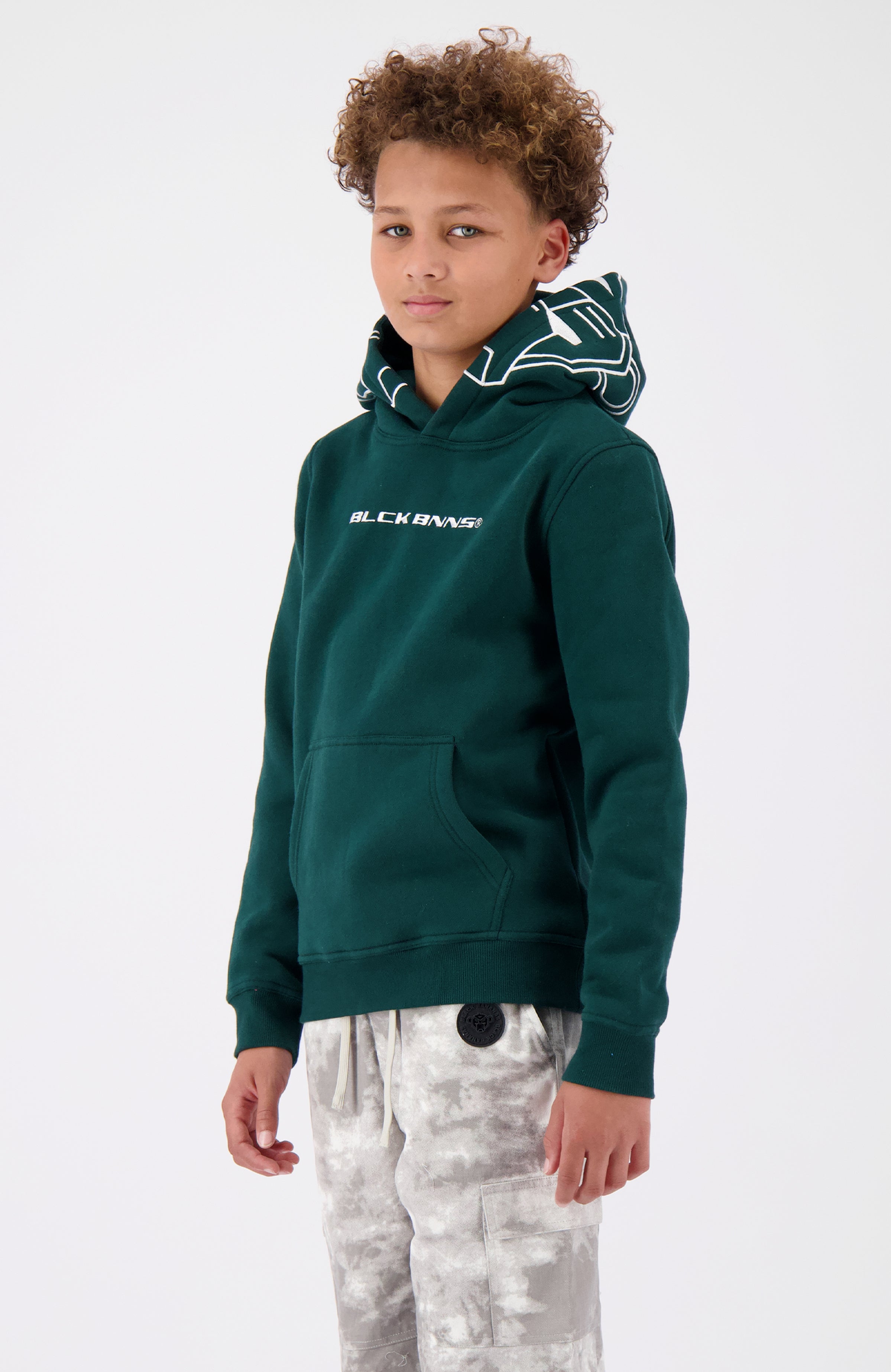 JR. INCOGNITO HOODIE | Verde Pino