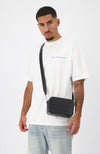 INITIAL SHOULDERBAG | Negro