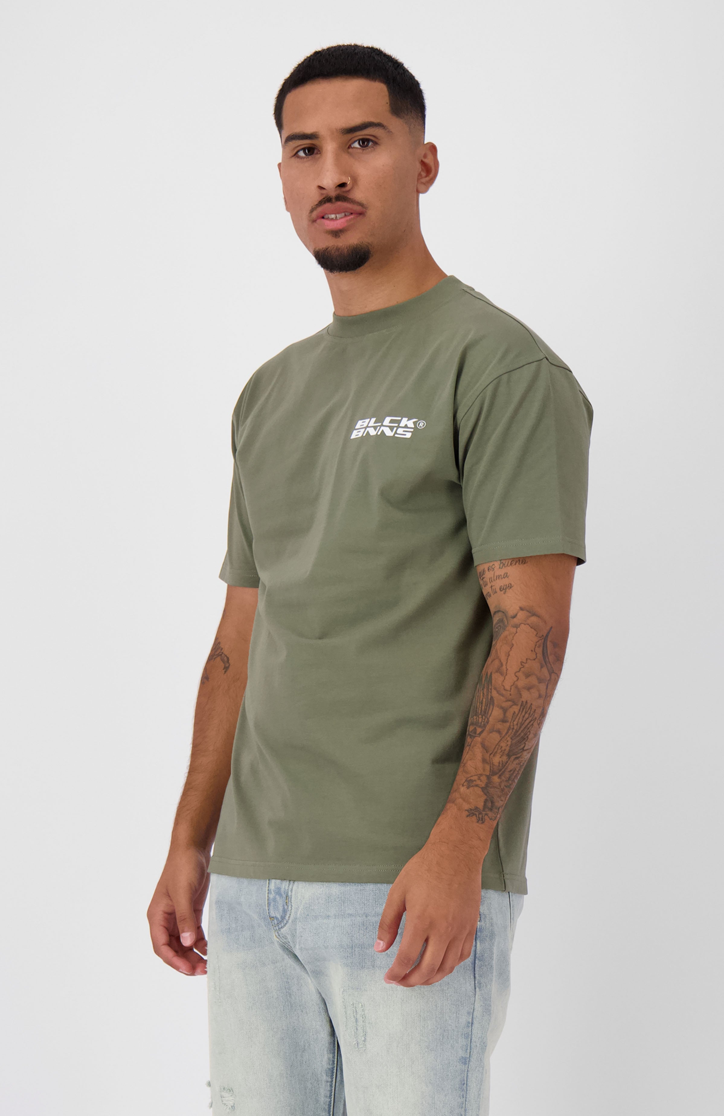 INITIAL CAMISETA | Verde musgo