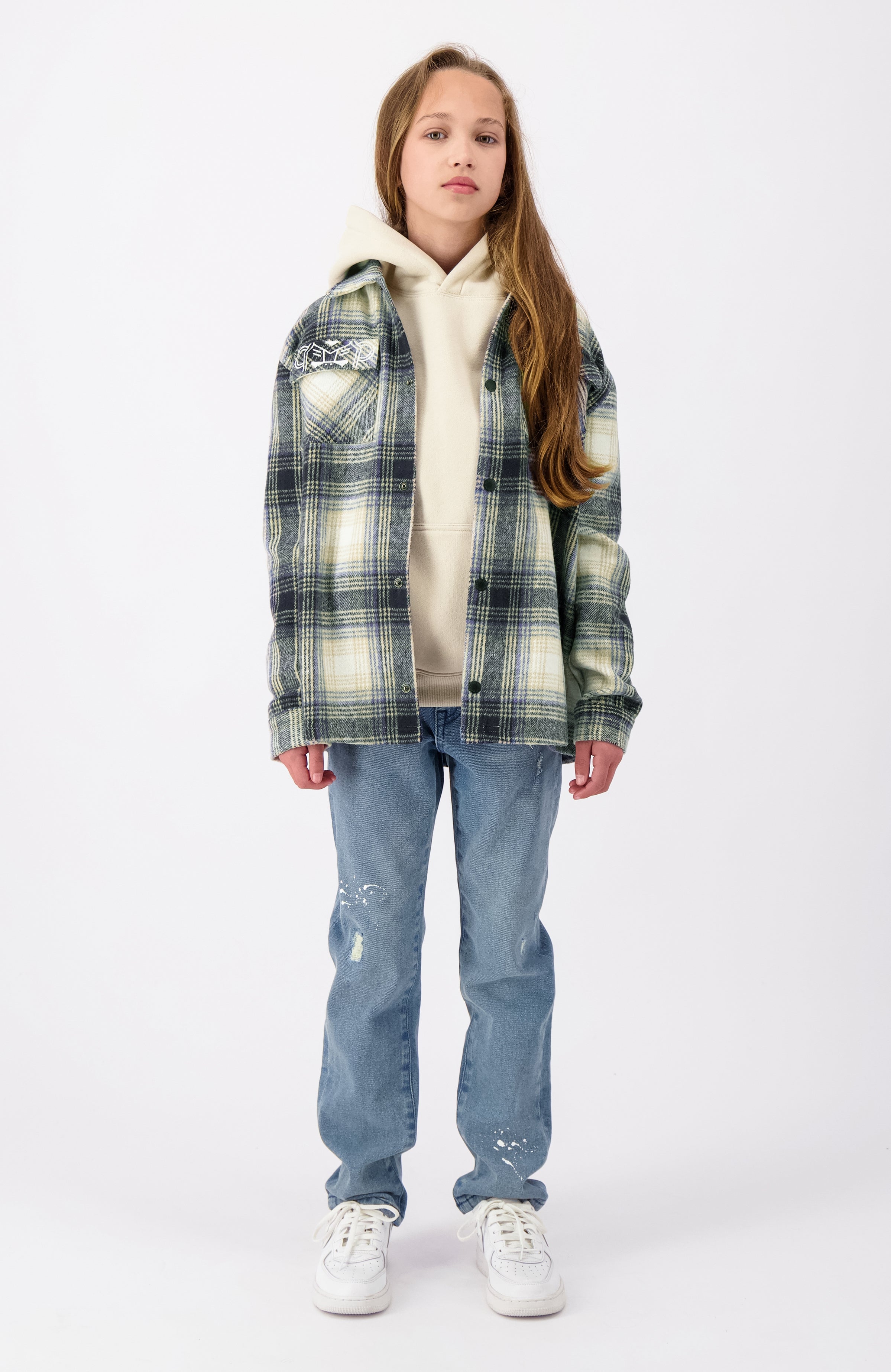 JR REVERSE OVERSHIRT | Azul